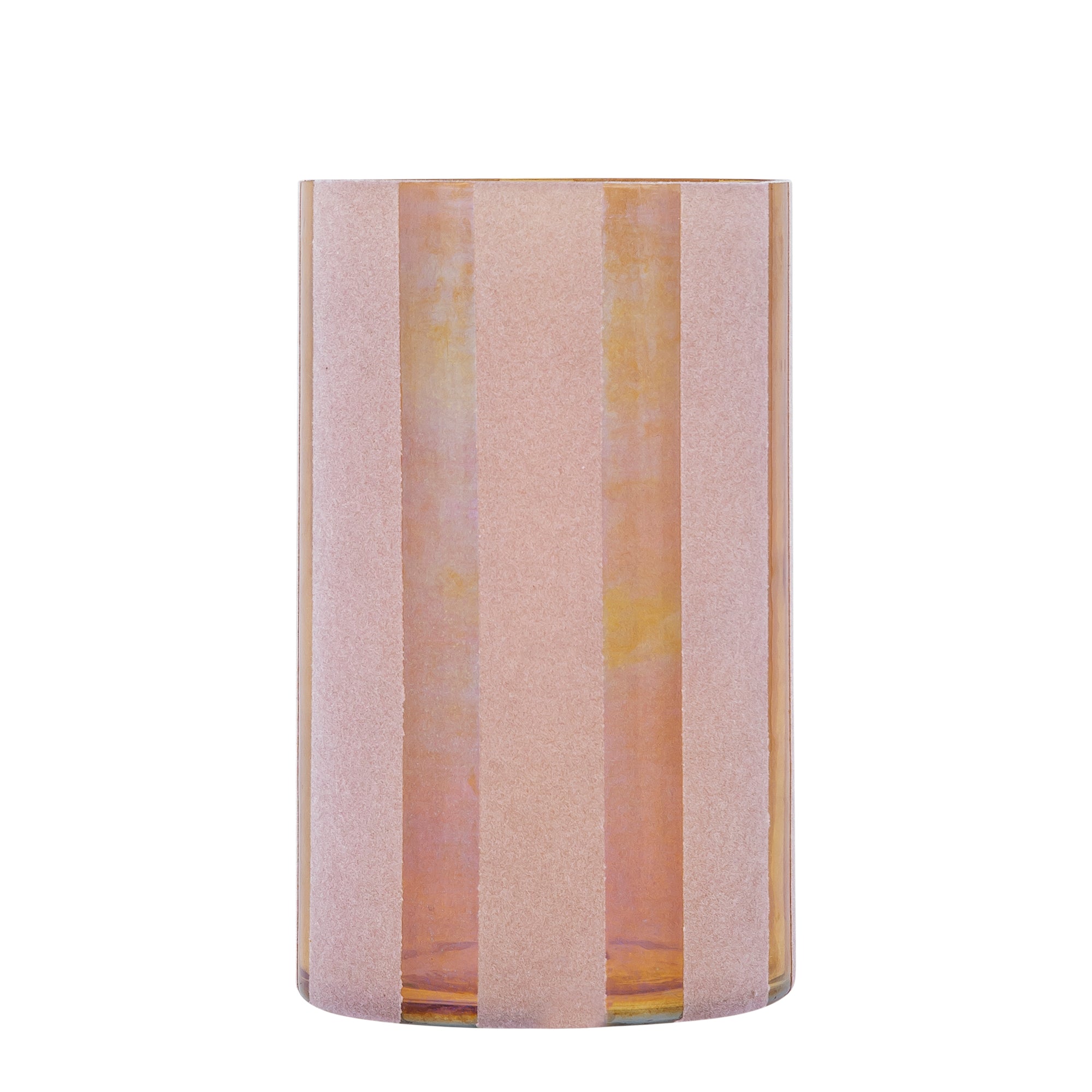 Jeyden Bougeoirs en verre - Rose