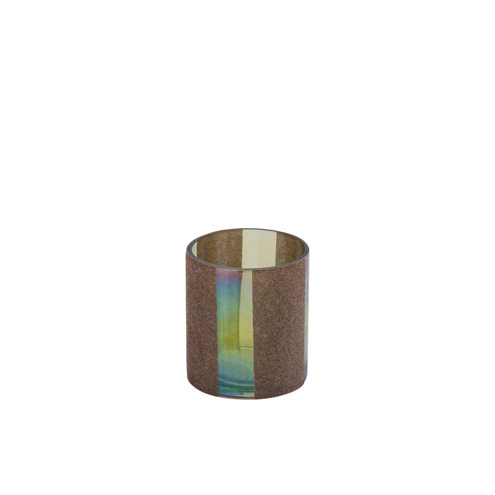 Jeyden Photophores en verre - Marron