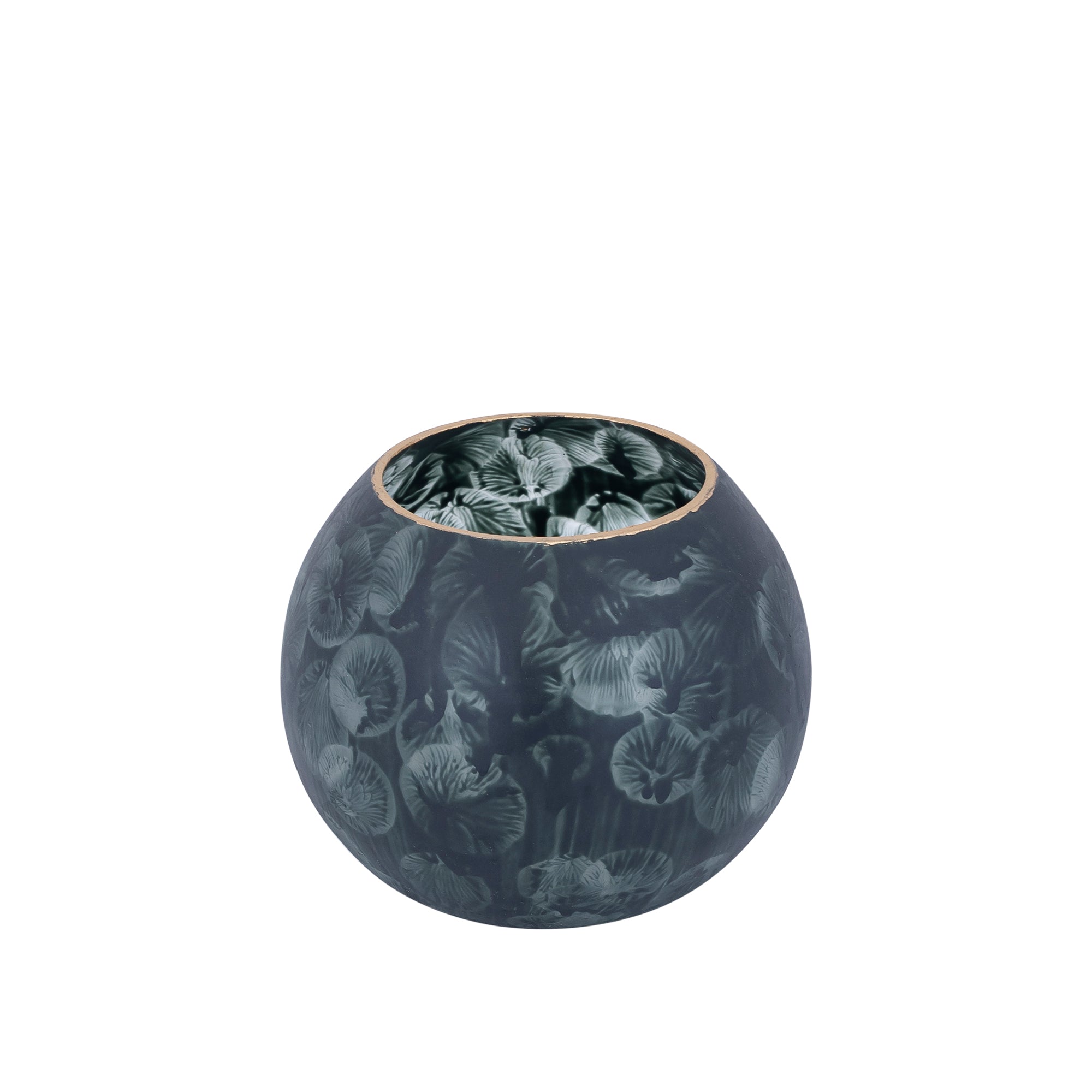 Maky Bougeoirs en verre - Gris