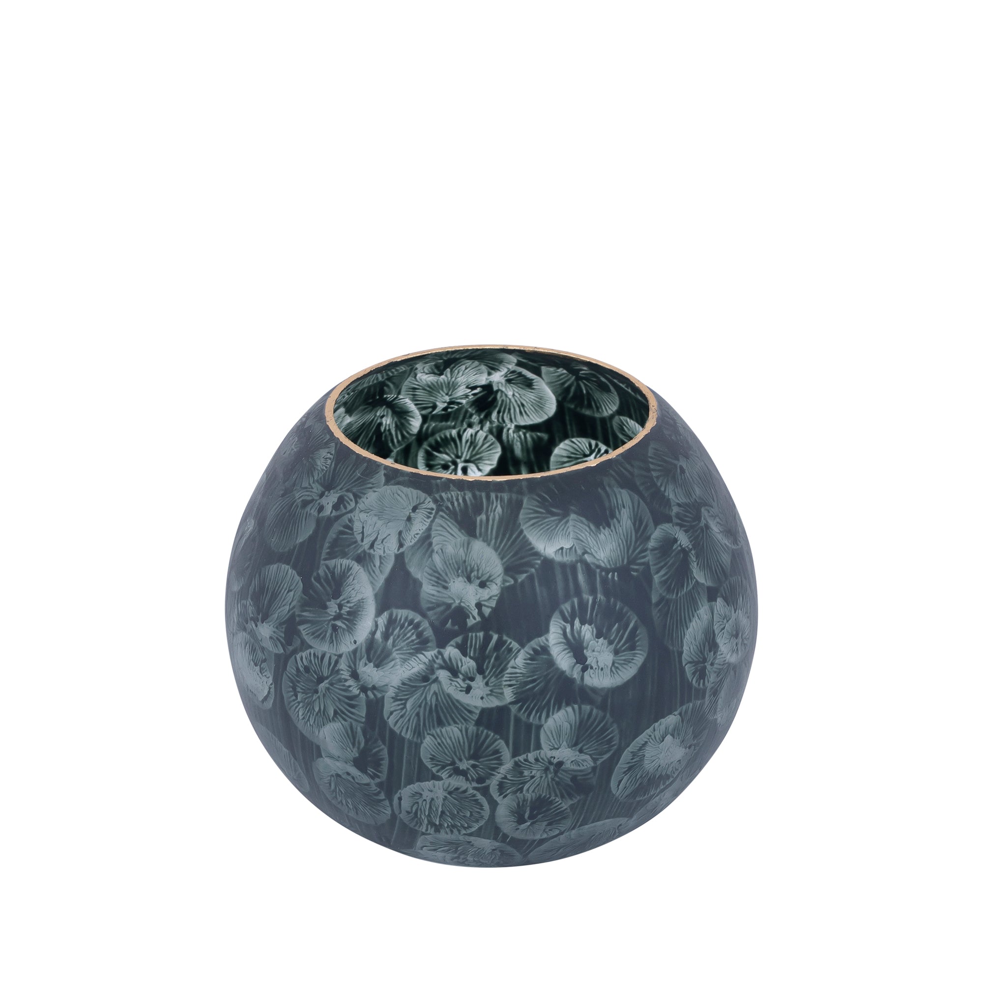 Maky Bougeoirs en verre - Gris