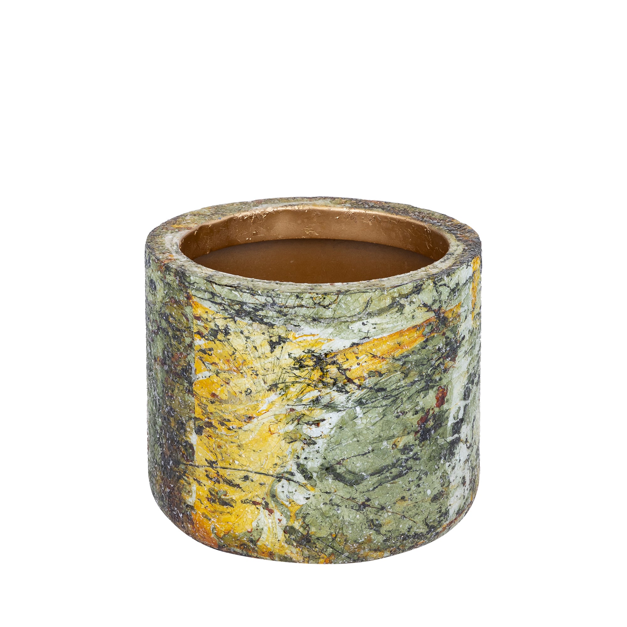 Sinicha Pot en métal - Vert