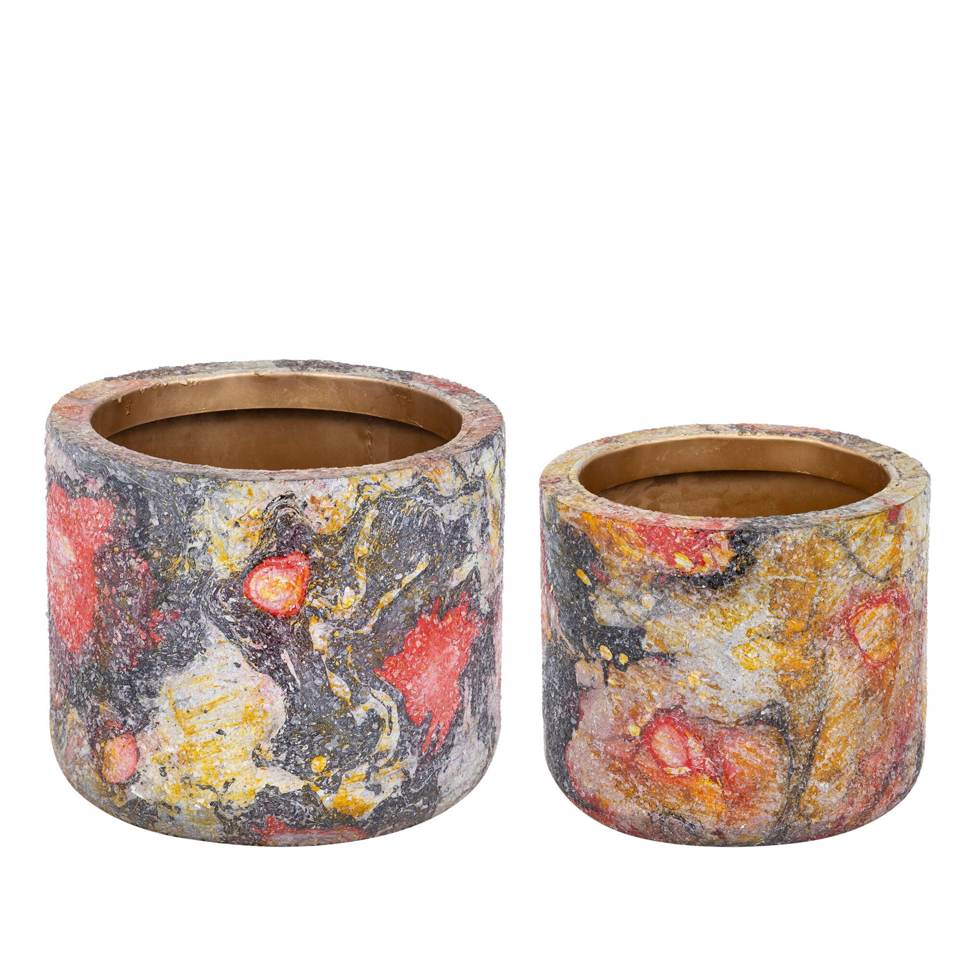 Sinicha Pot en métal - Red