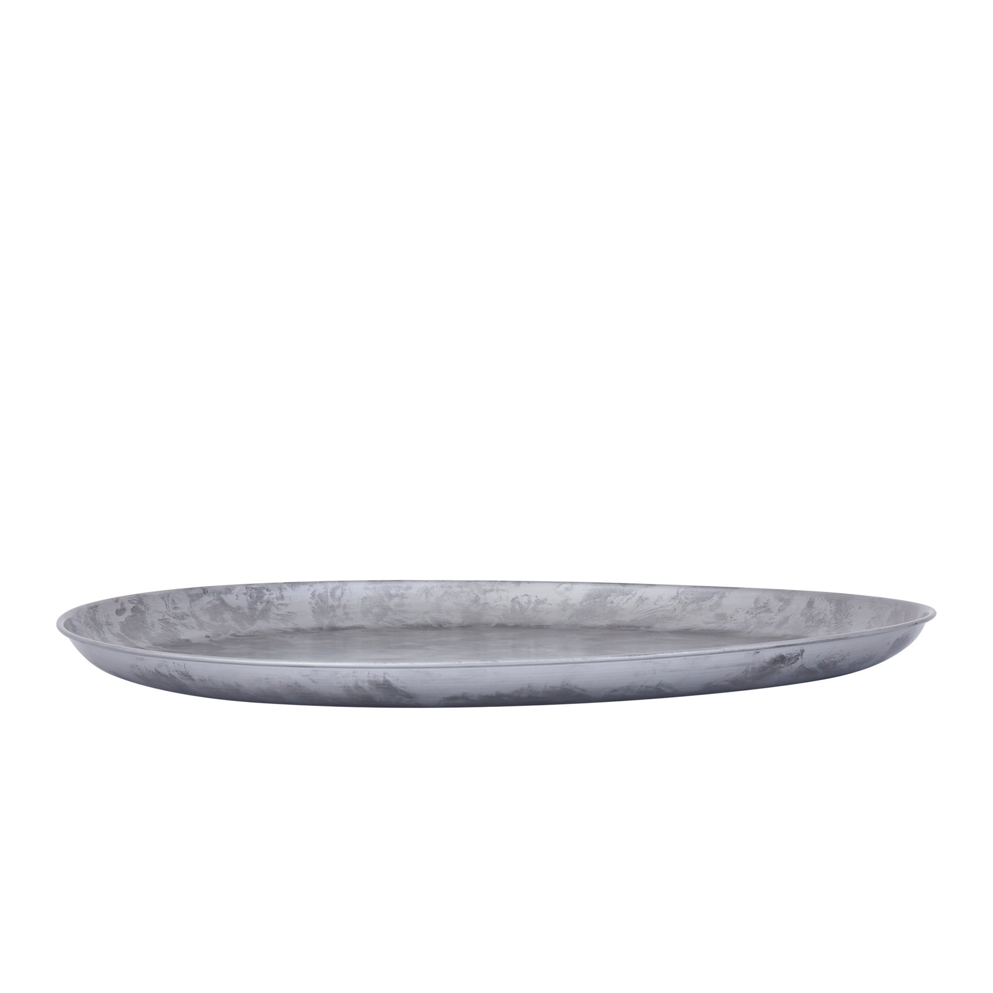 Tyrae Silver iron plate round XL