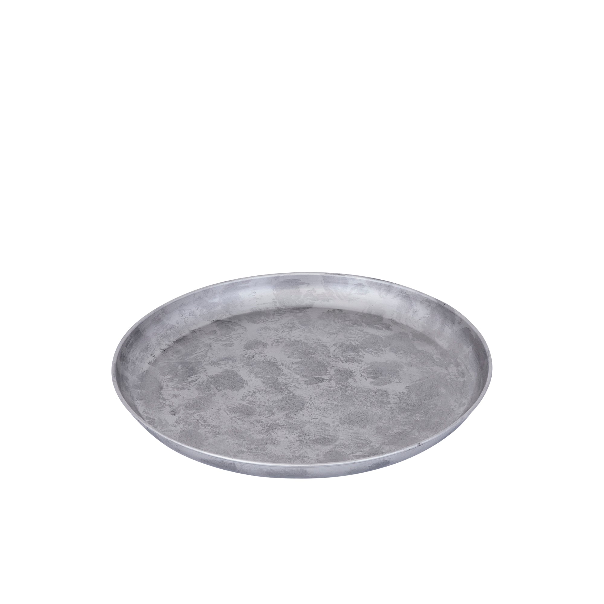Tyrae Silver iron plate round M