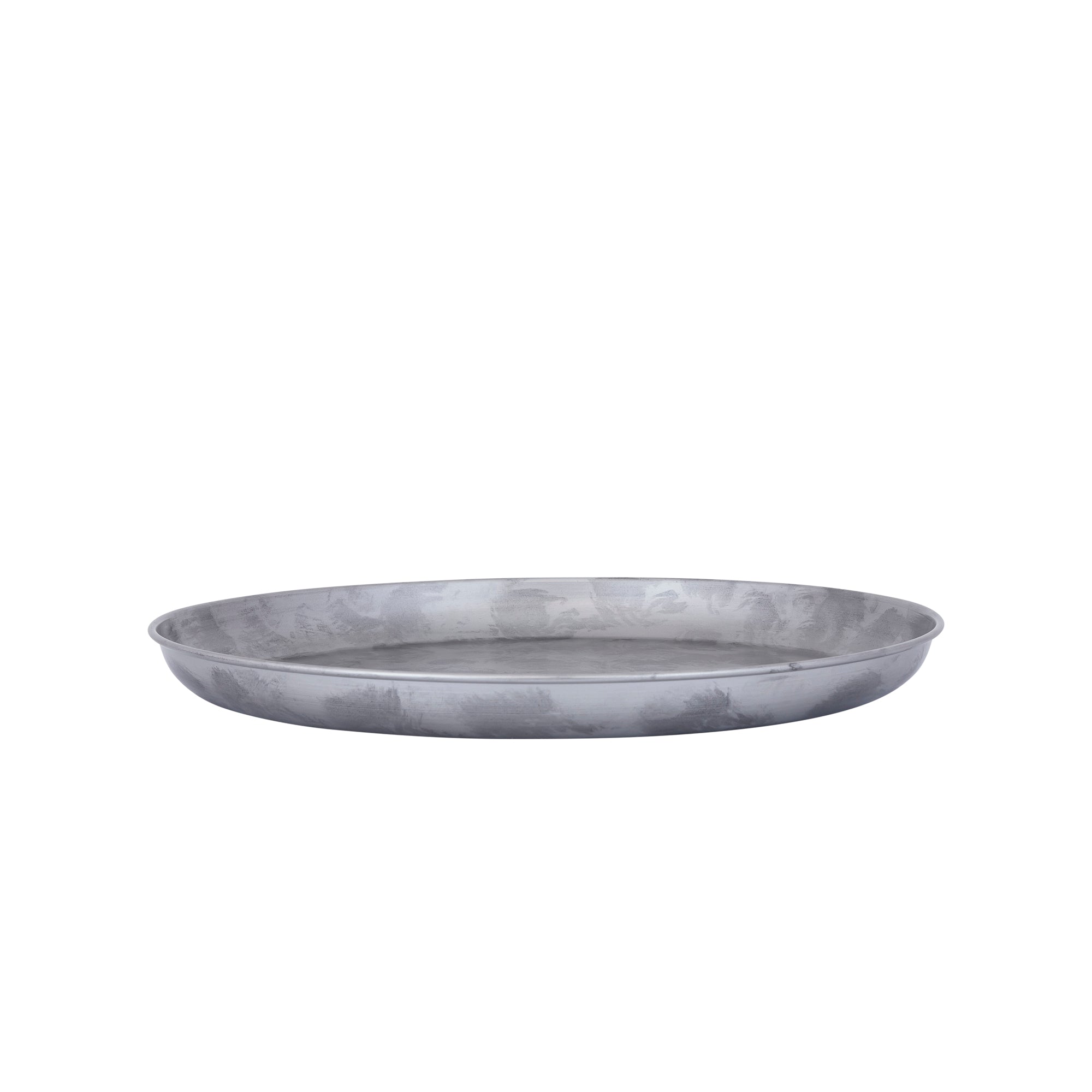 Tyrae Silver iron plate round M