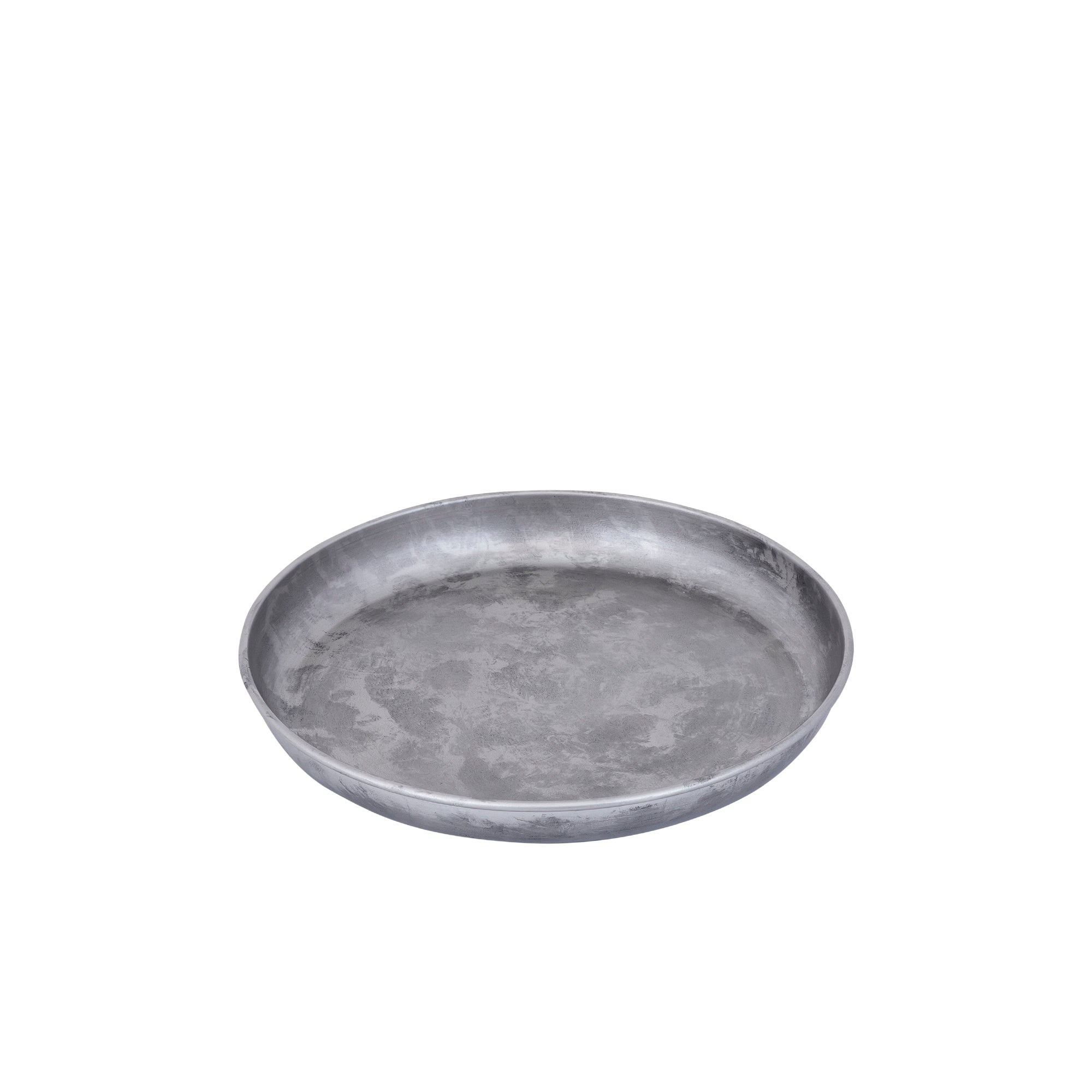Tyrae Silver iron plate round S