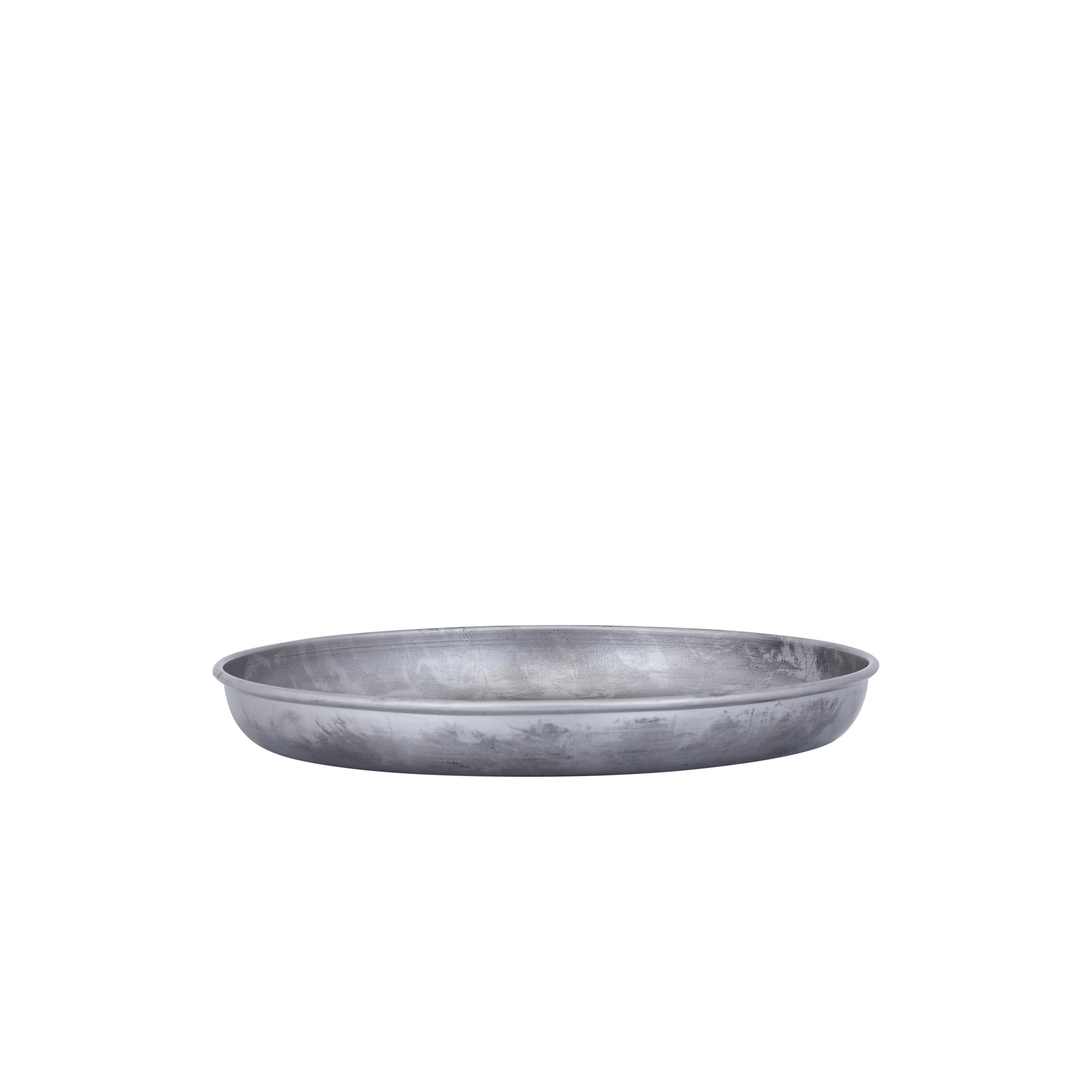 Tyrae Silver iron plate round S