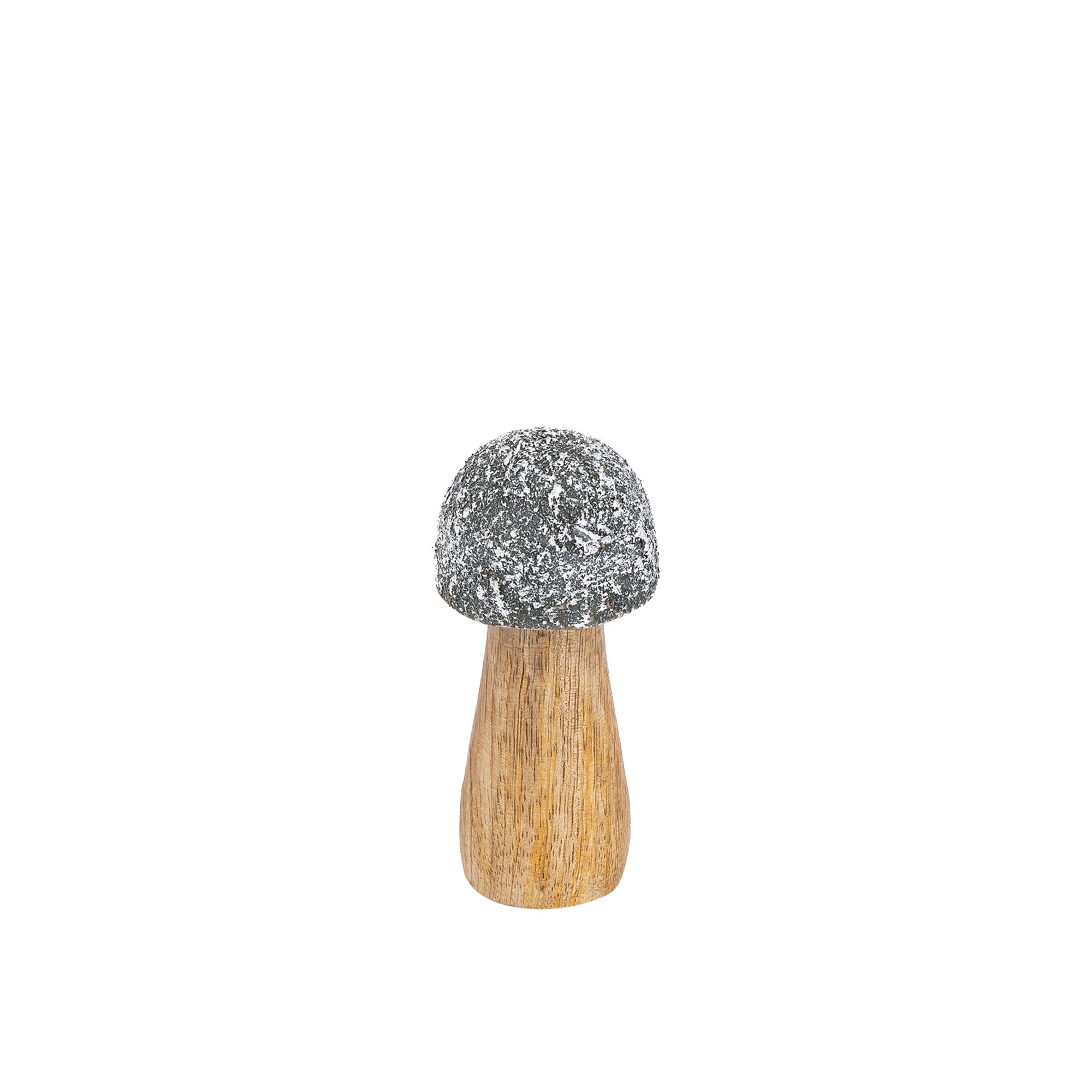 Blaire Snowgreen wooden mushroom statue S