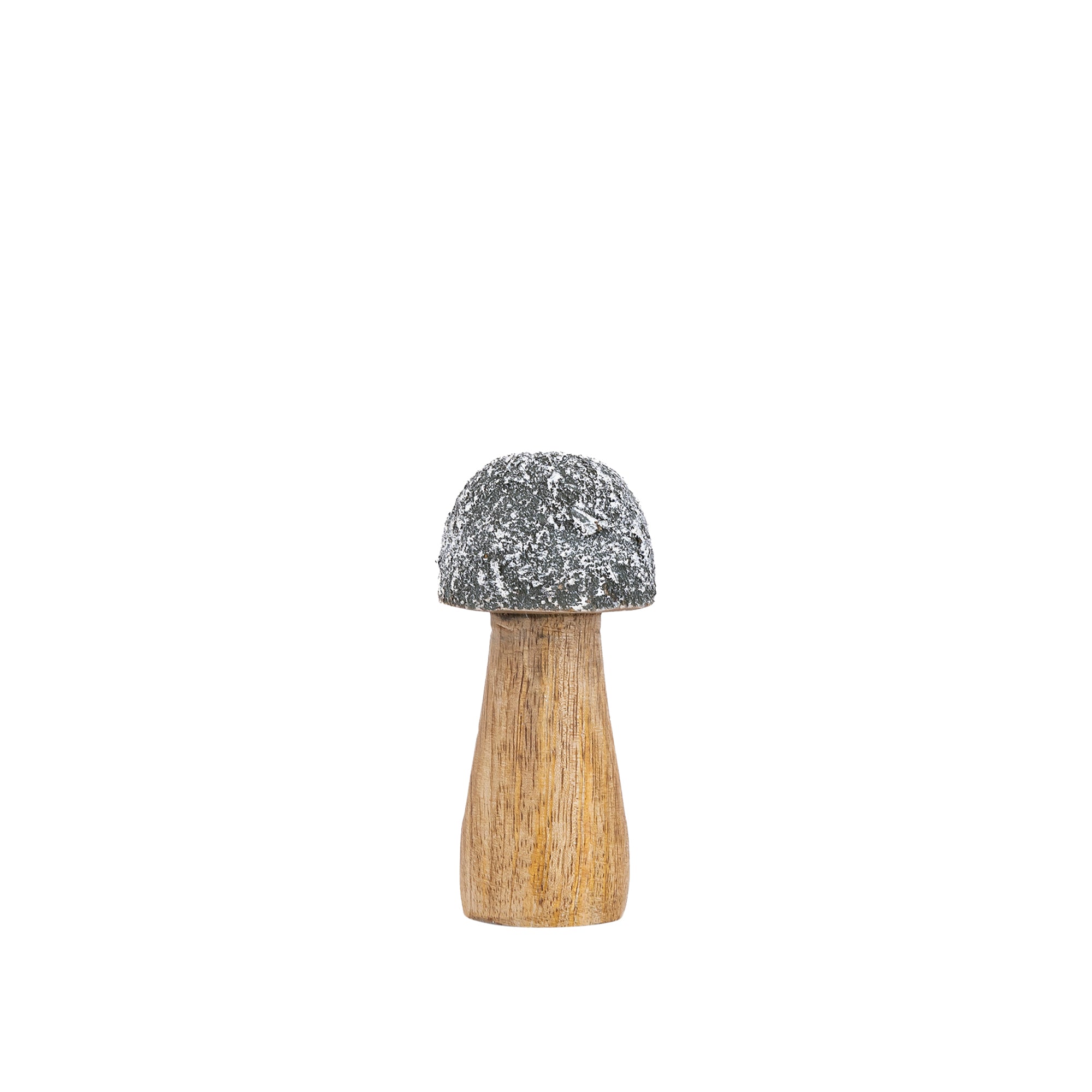 Blaire Snowgreen wooden mushroom statue S