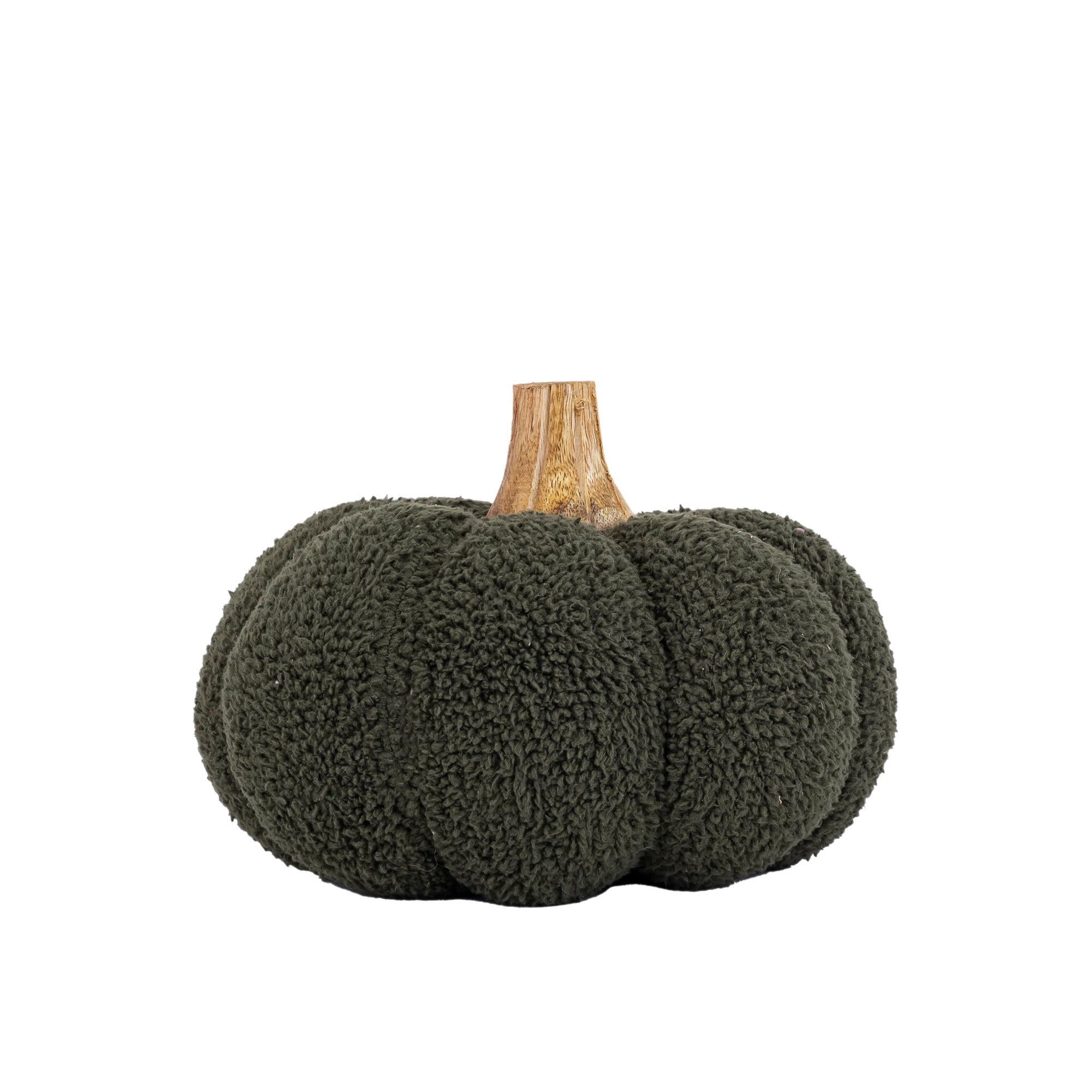 Siamah Green bouclé pumpkin statue XL