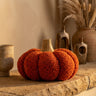 Siamah Orange bouclé pumpkin statue XL