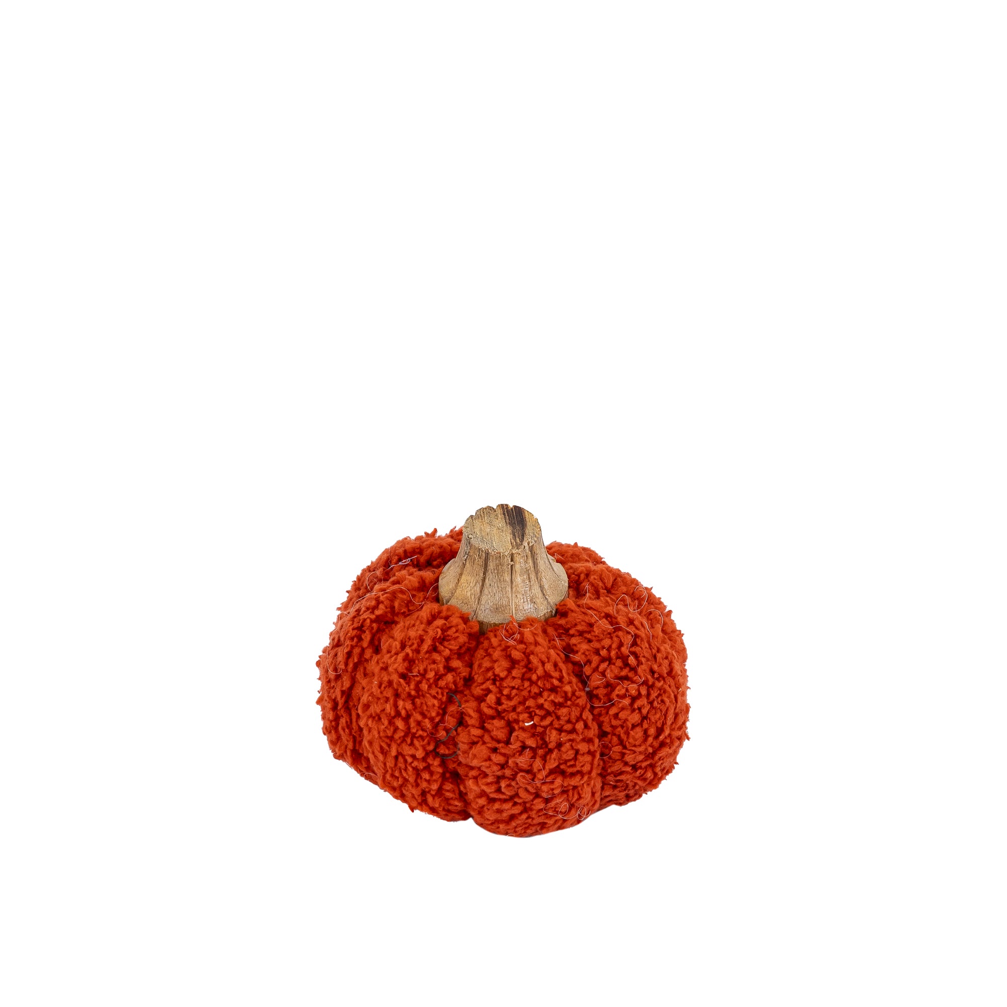 Siamah Orange bouclé pumpkin statue S