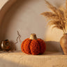 Siamah Orange bouclé pumpkin statue S