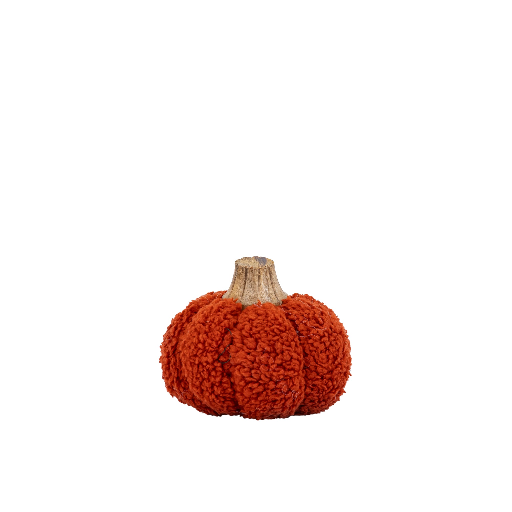 Siamah Orange bouclé pumpkin statue S