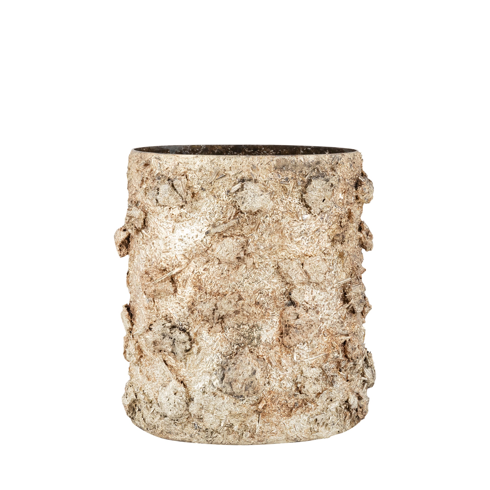 Maddison Bougeoirs en verre — Stormlight High Wide - Or