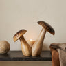 Emmae Brown wooden joint mushroom