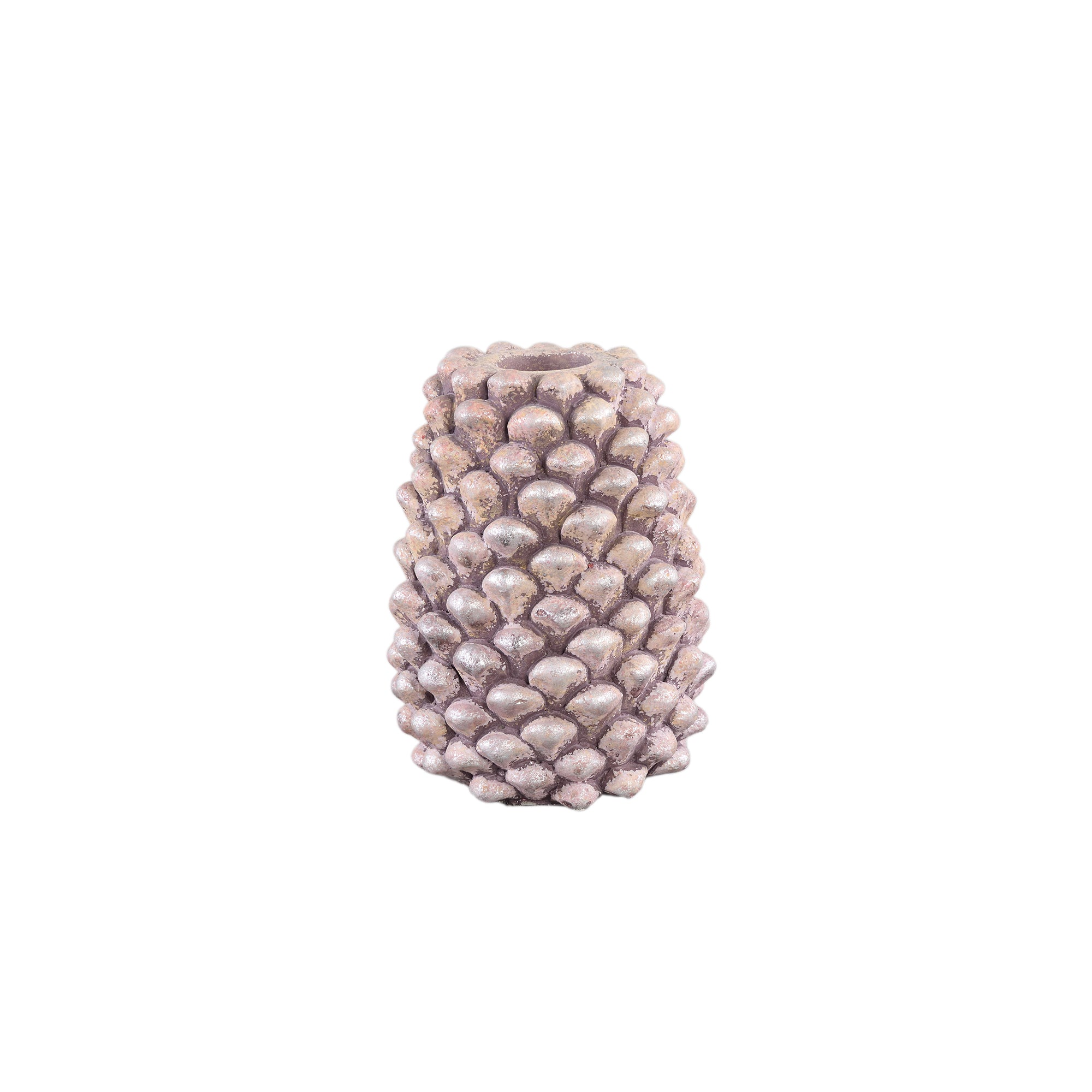 Pigna Chandeliers en ciment — 1Pc Pinecone Shape Candleholder - Marron clair