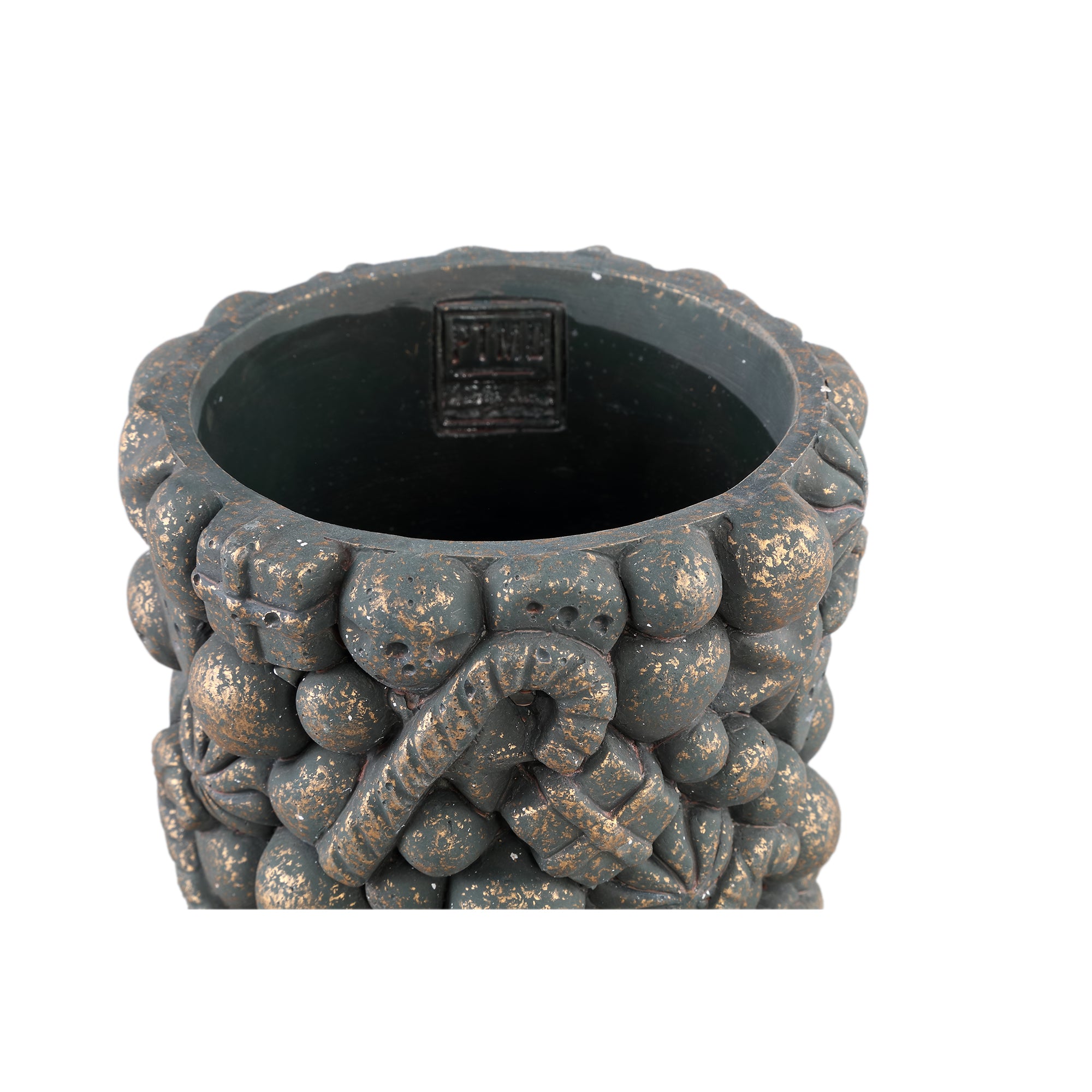 Lusso Pot en ciment - Black
