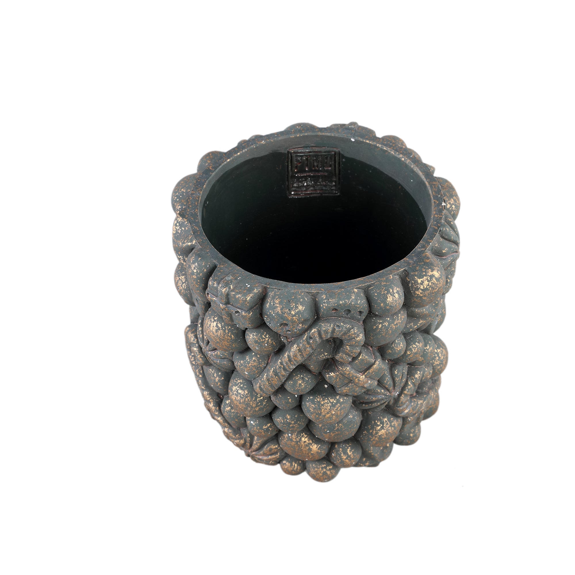 Lusso Pot en ciment - Black