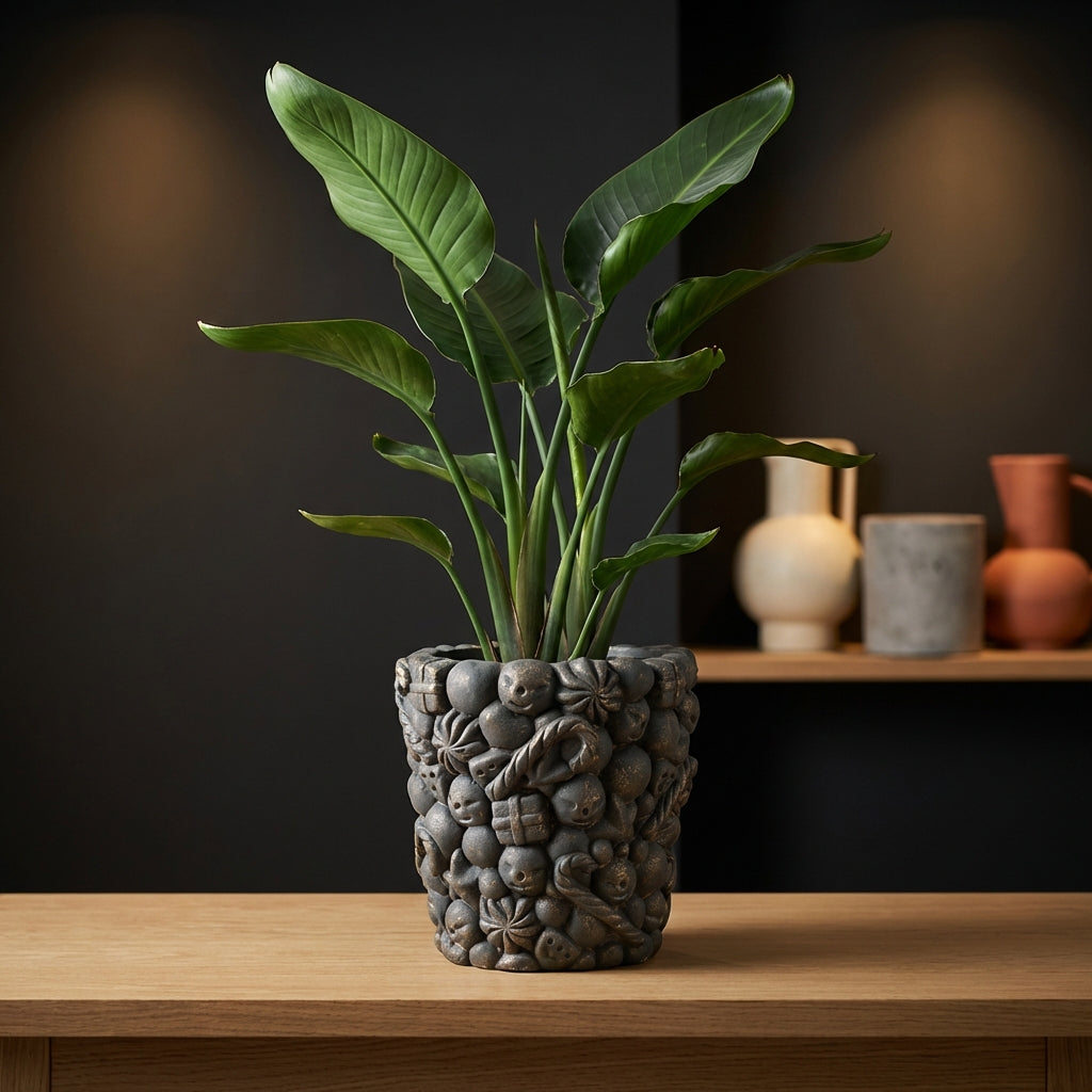 Lusso Pot en ciment - Default Title