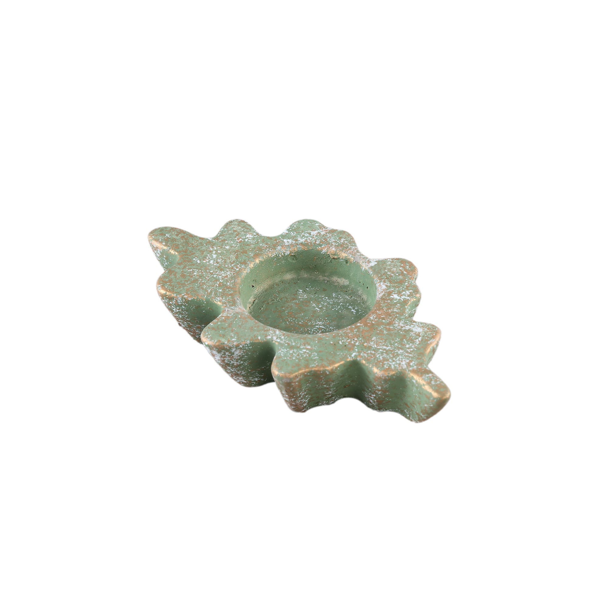 Francez Photophores — Leaf Shape Tealight - Vert