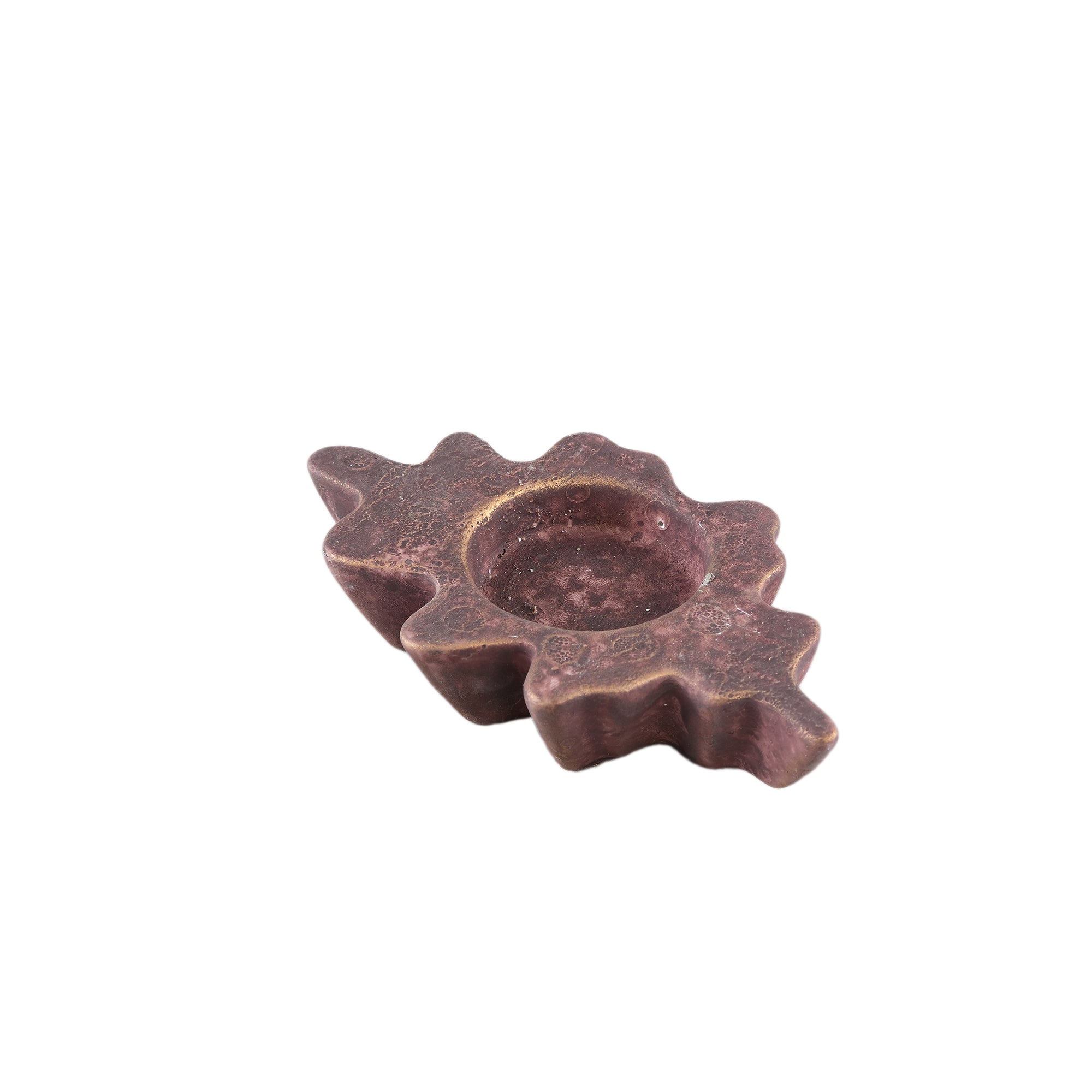 Francez Photophores — Leaf Shape Tealight - Marron
