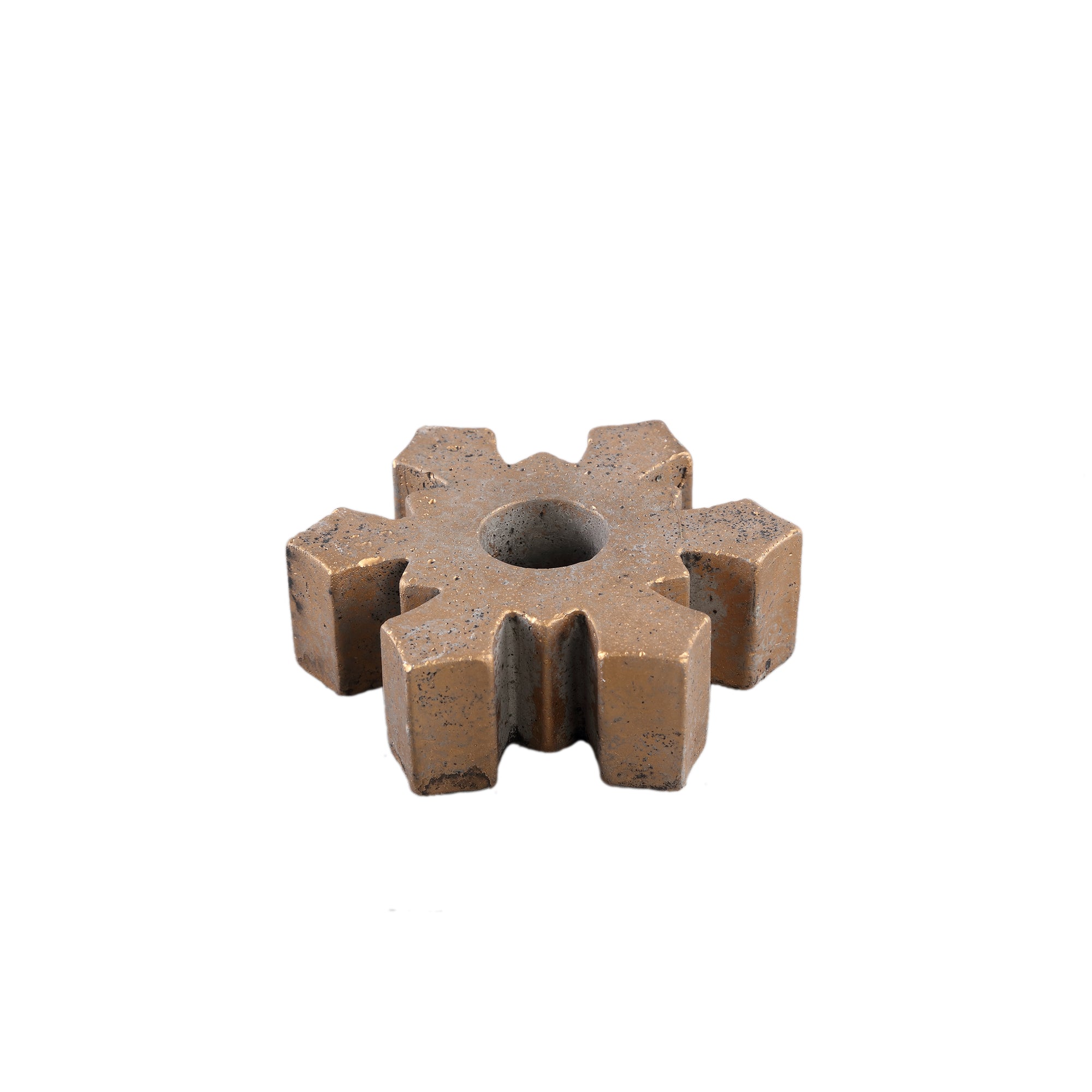 Francez Photophores — Snowflake Shape Tealight - Or