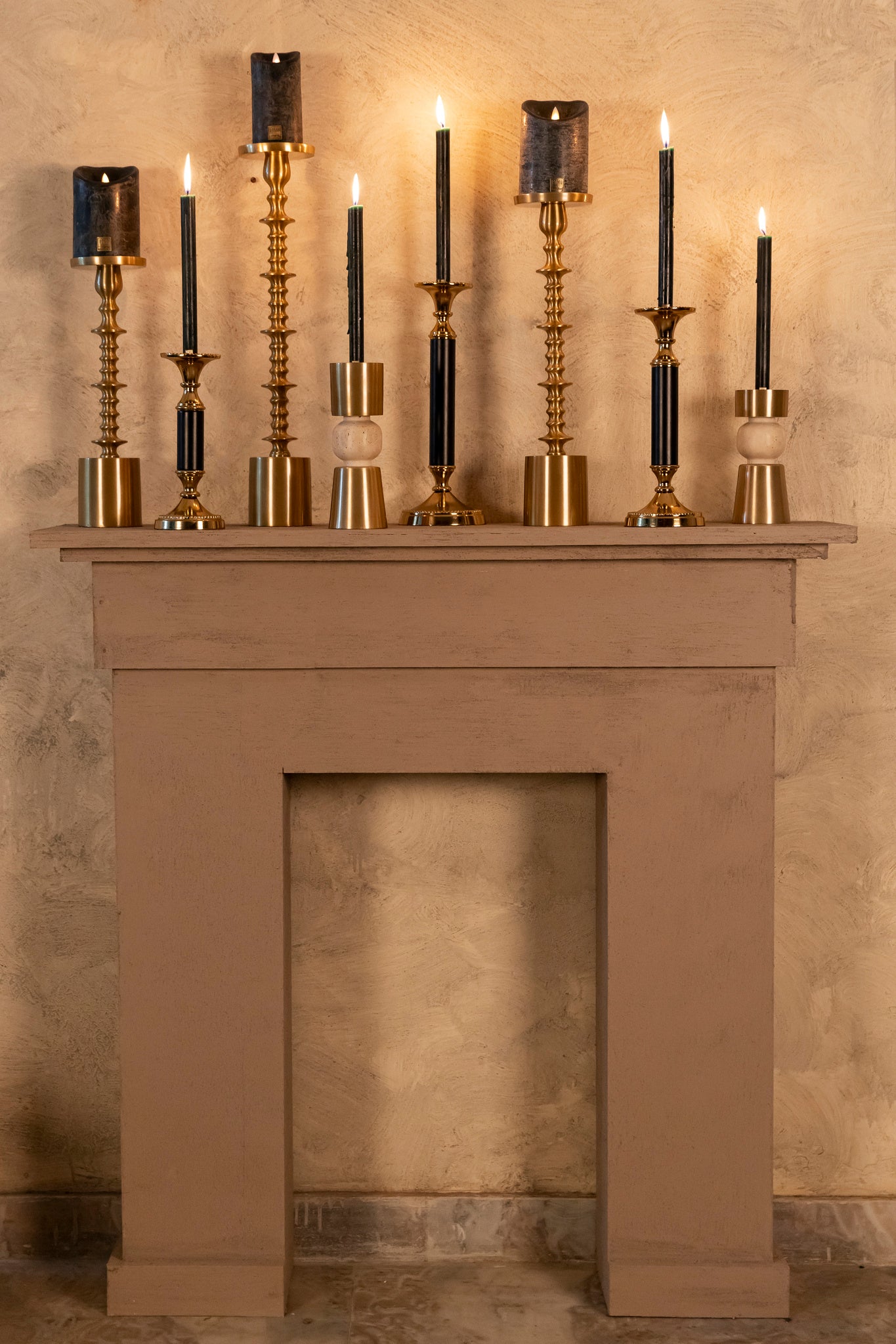 Ronja Chandeliers en aluminium - Or