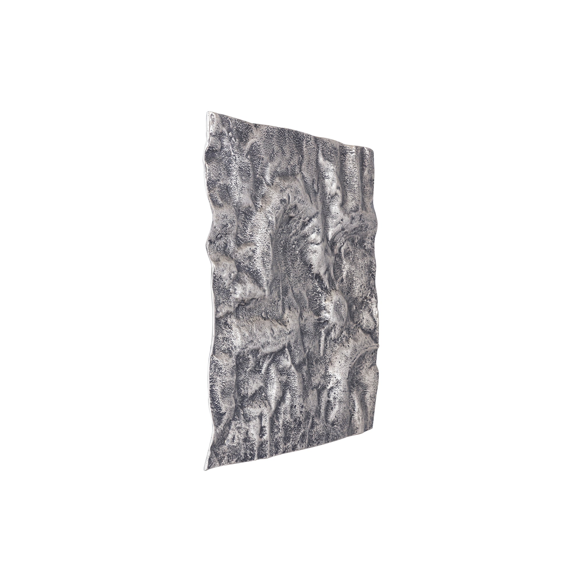 Eogan Gunmetal casted alu wall panel rough square