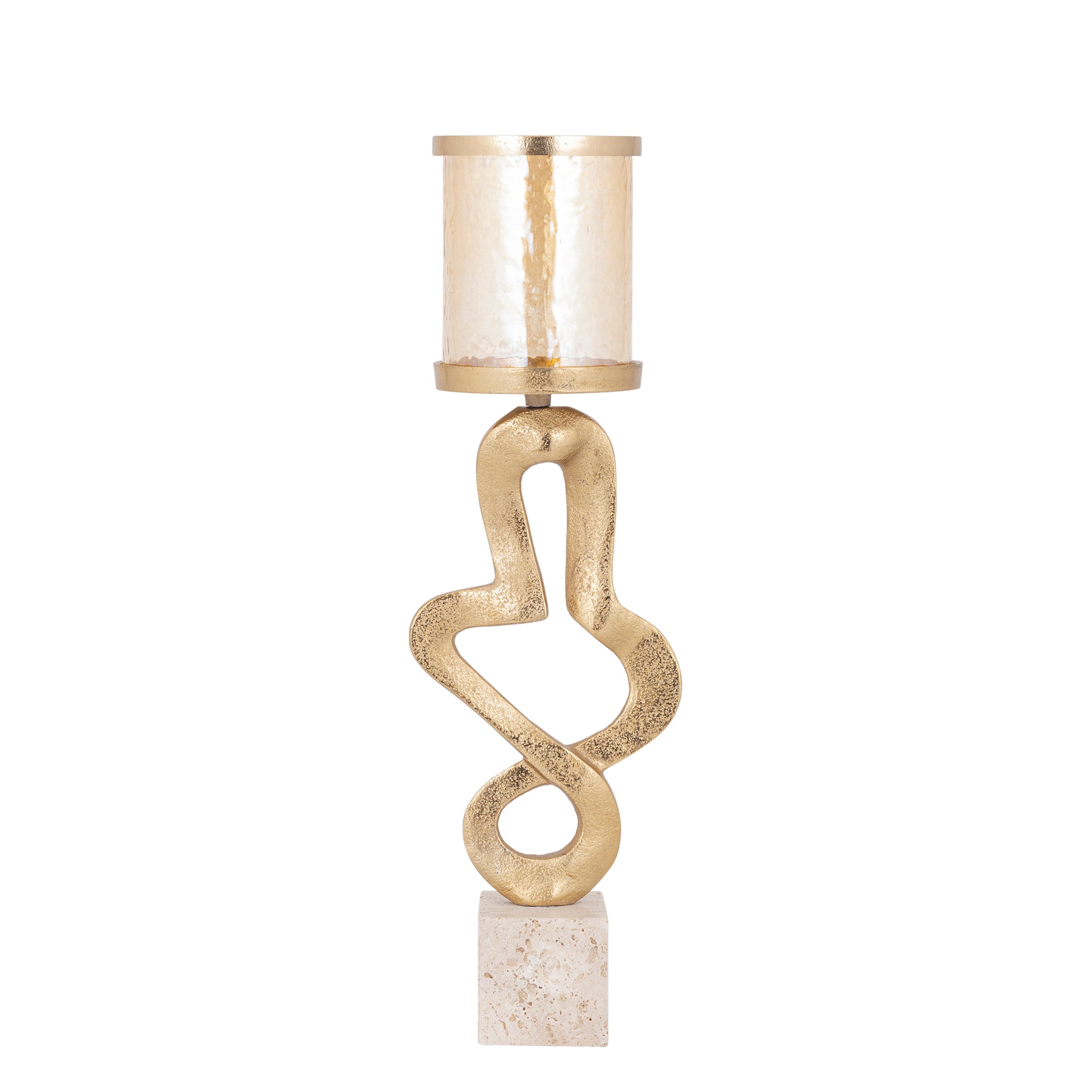 Sianaine Chandeliers en verre - Or