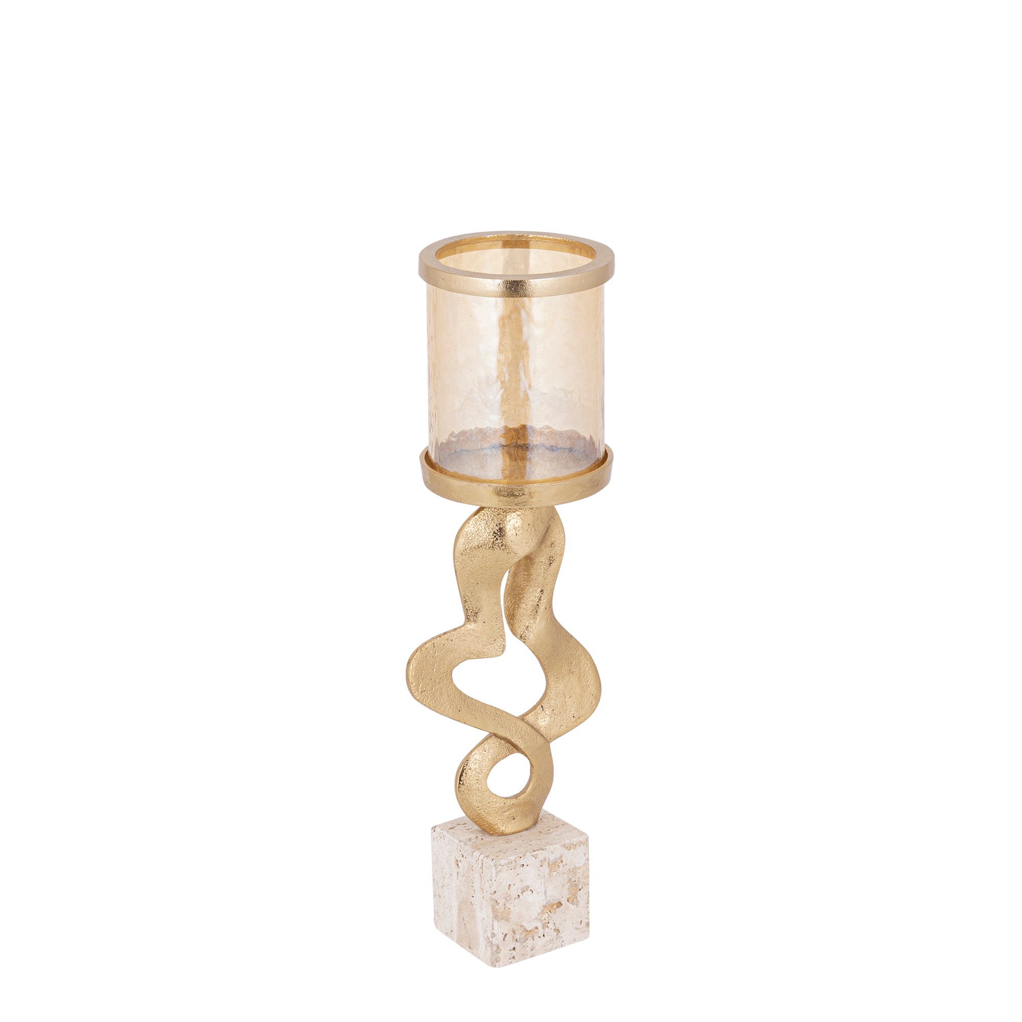 Sianaine Chandeliers en verre - Or
