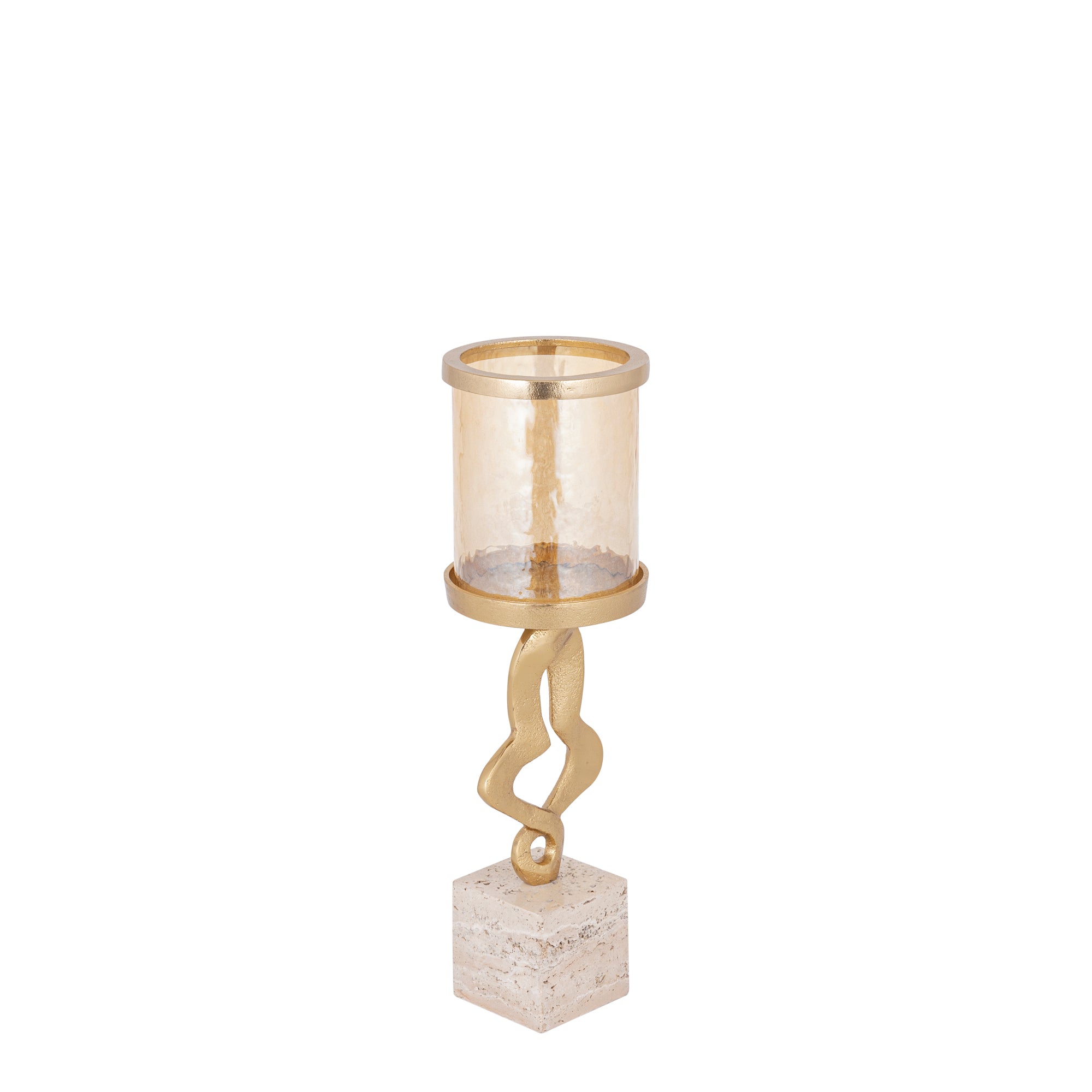 Sianaine Chandeliers en verre - Or