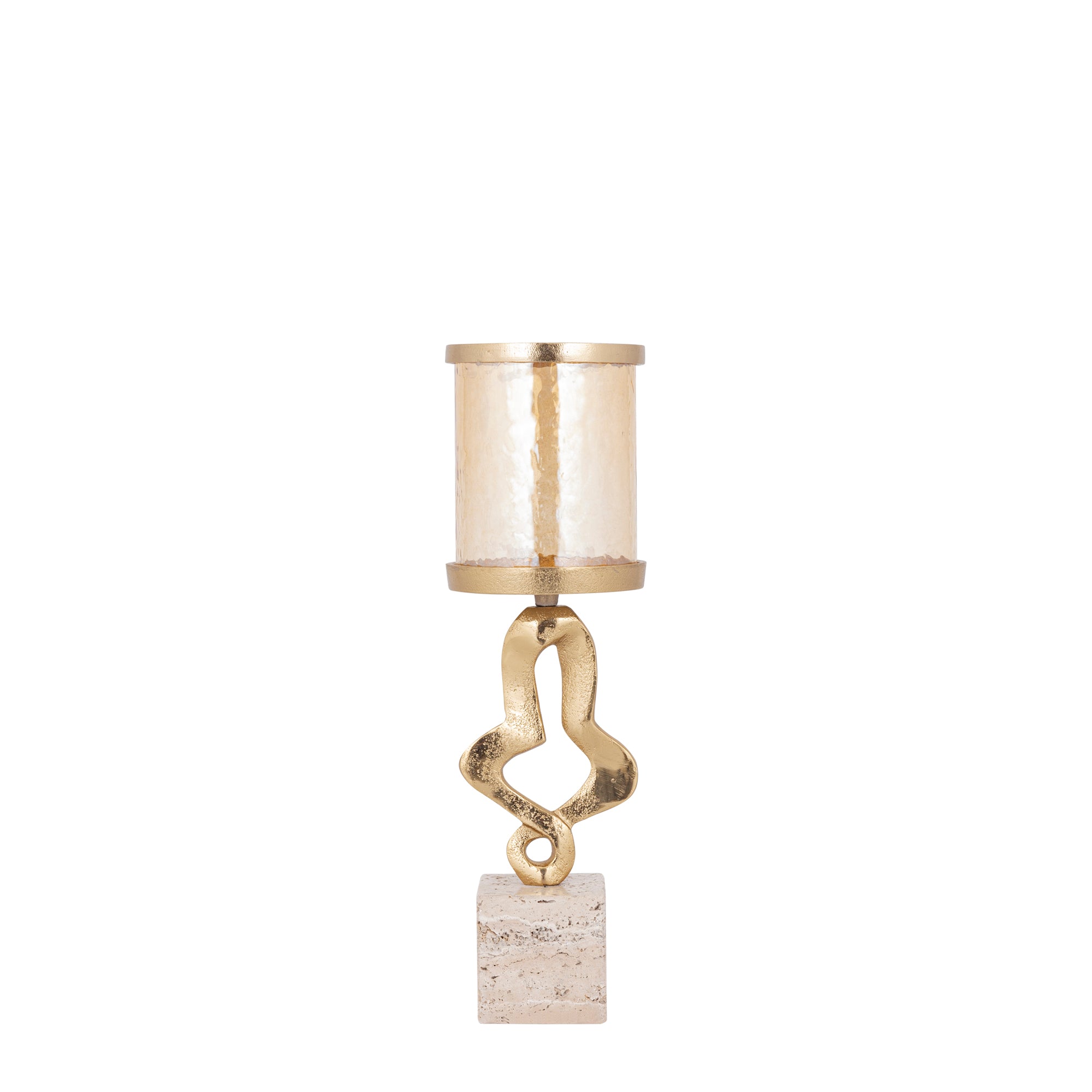 Sianaine Chandeliers en verre - Or