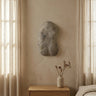 Mahniya Gold paper machee organic oval wall panel