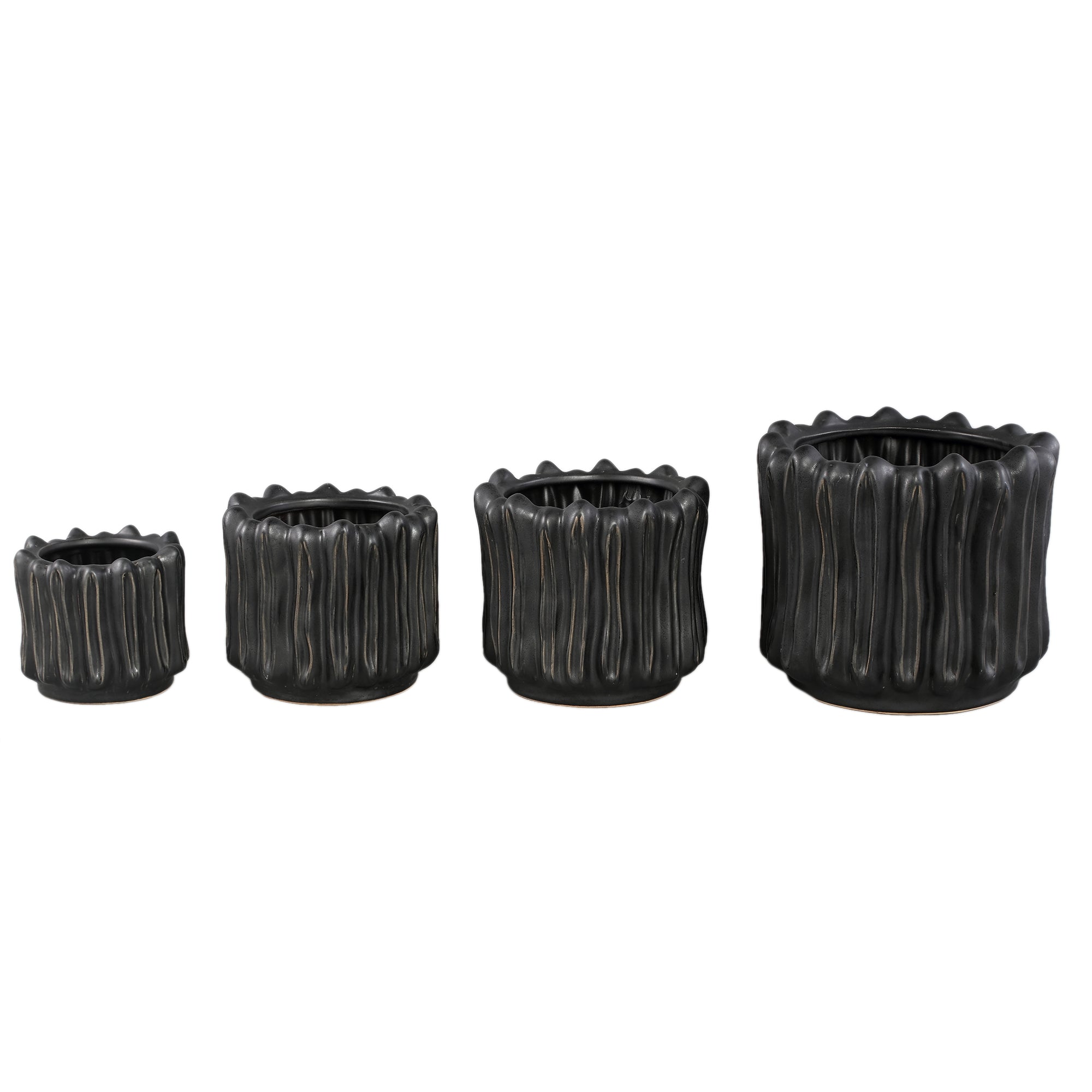 Luci Pot en céramique - Black