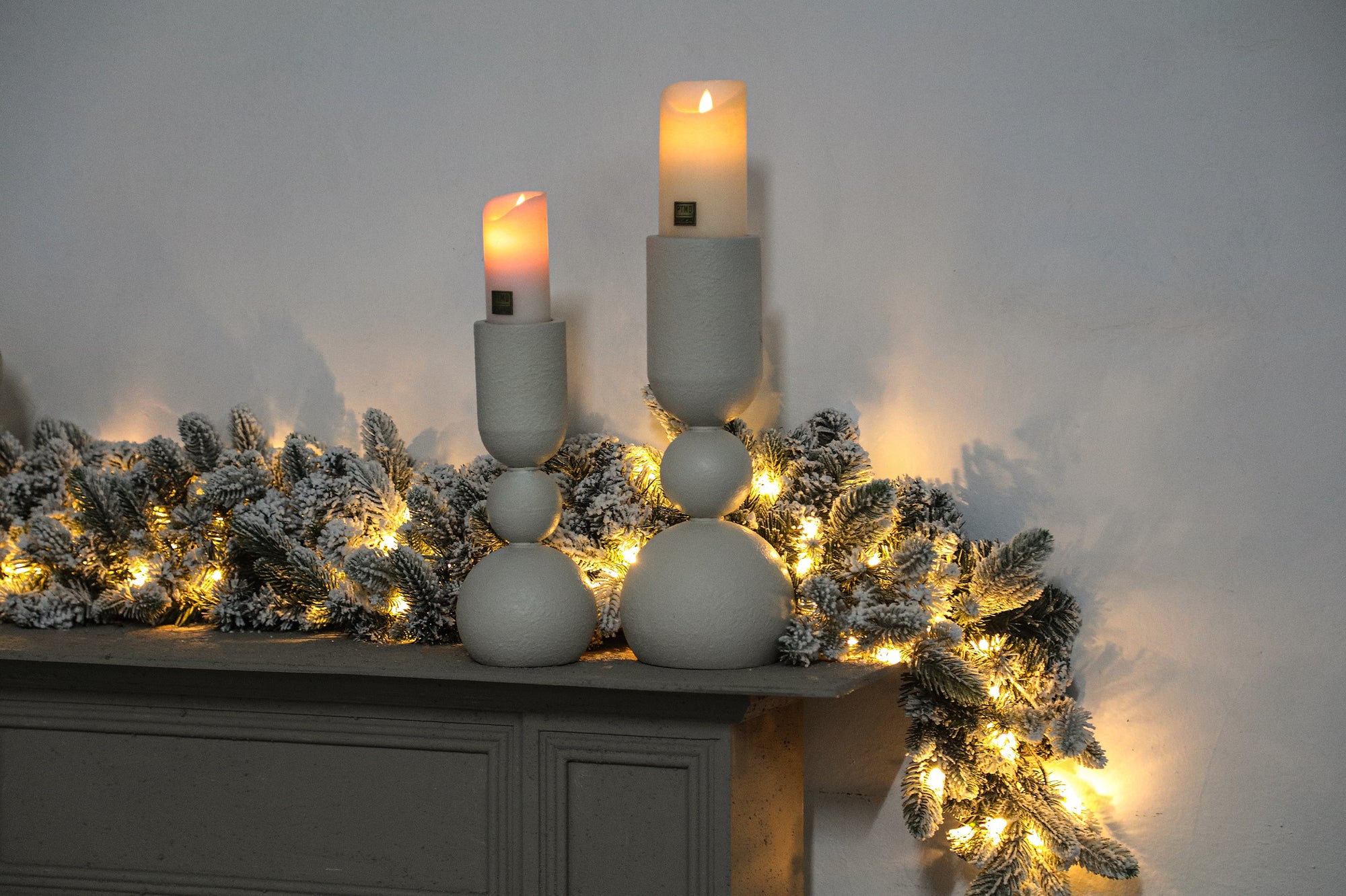 Alfonsee Chandeliers en fer - Crème
