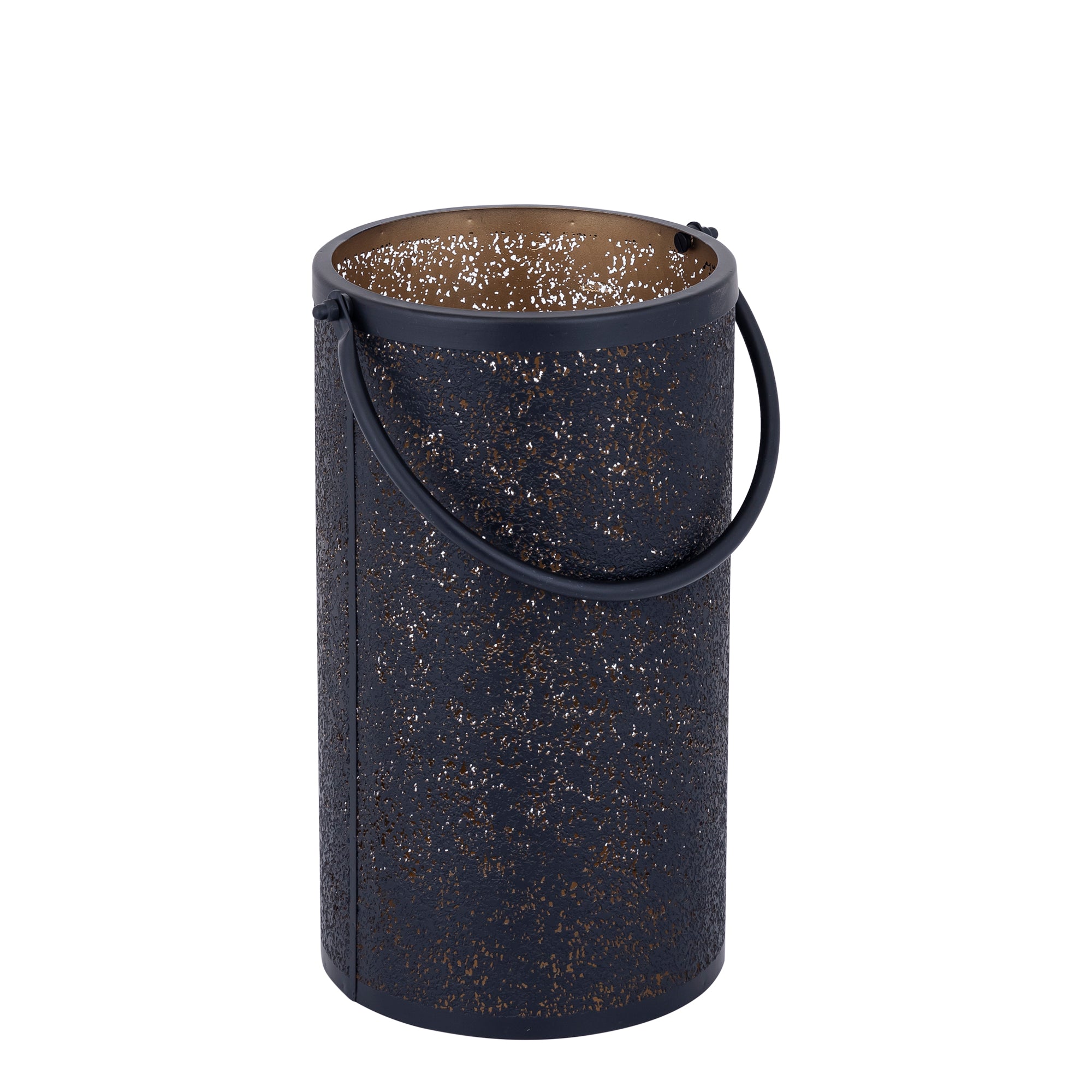 Kross Lanternes en fer — Lantern Pattern Gold Round Sv3 2 - Noir