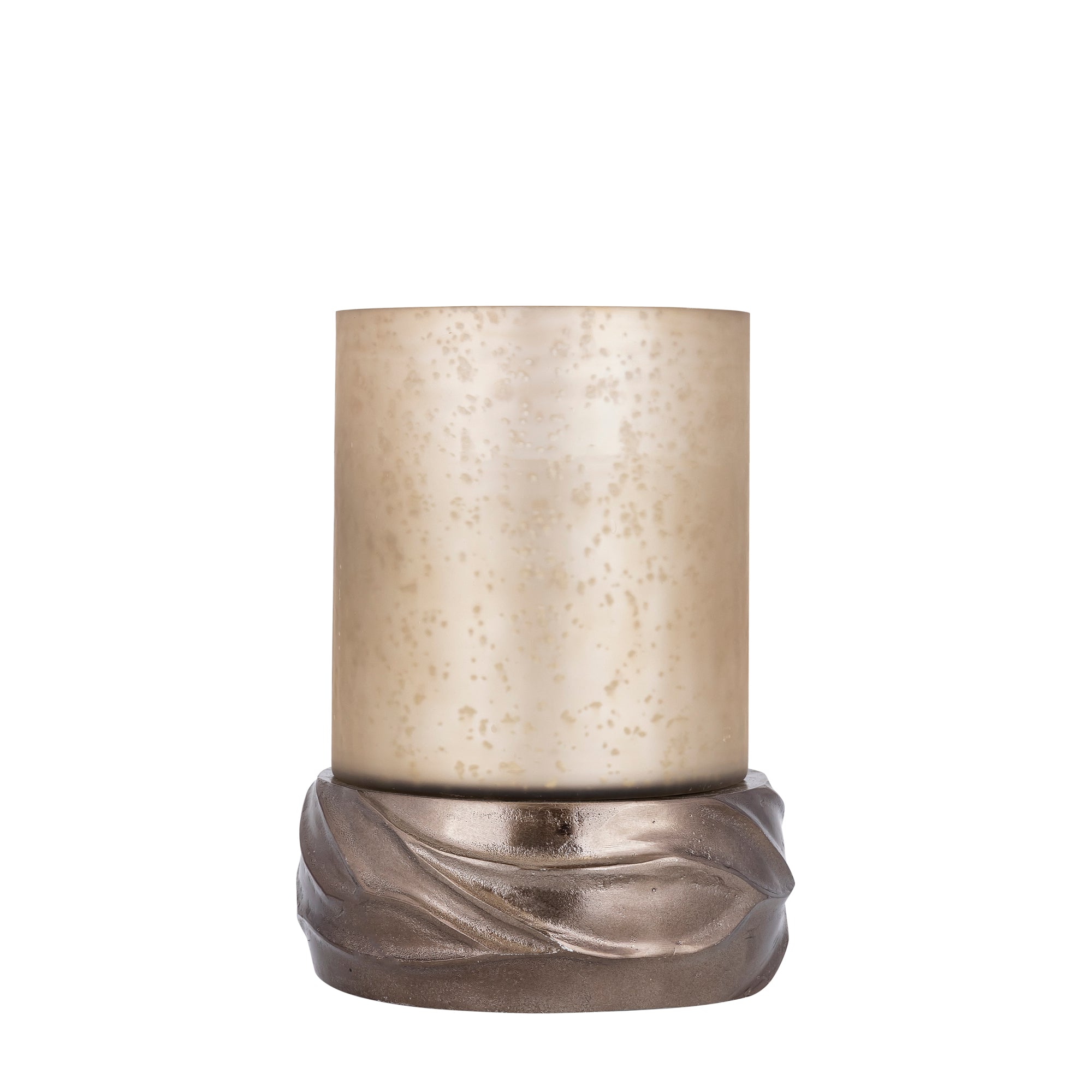 Alyah Bougeoirs en verre - Laiton