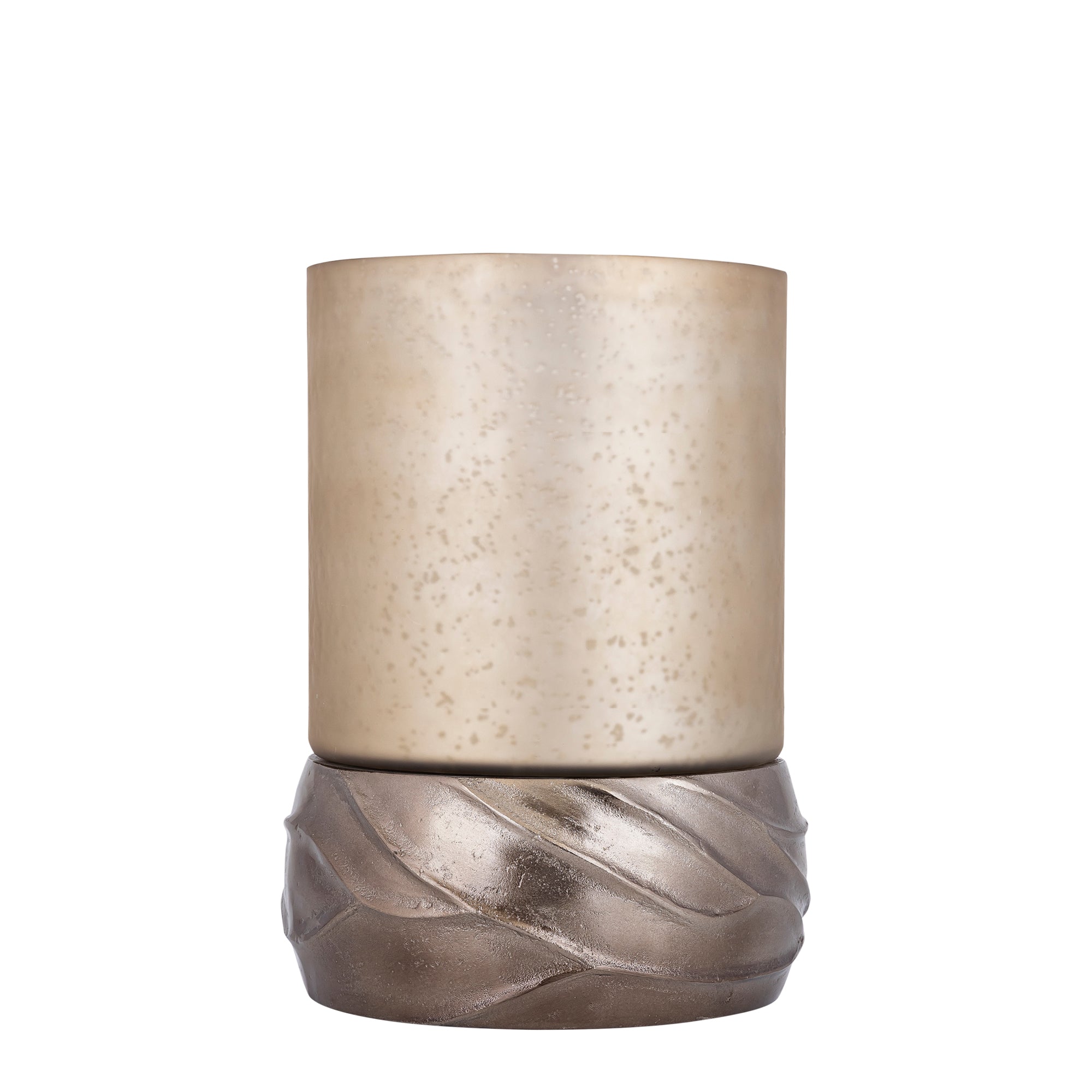 Alyah Bougeoirs en verre - Laiton