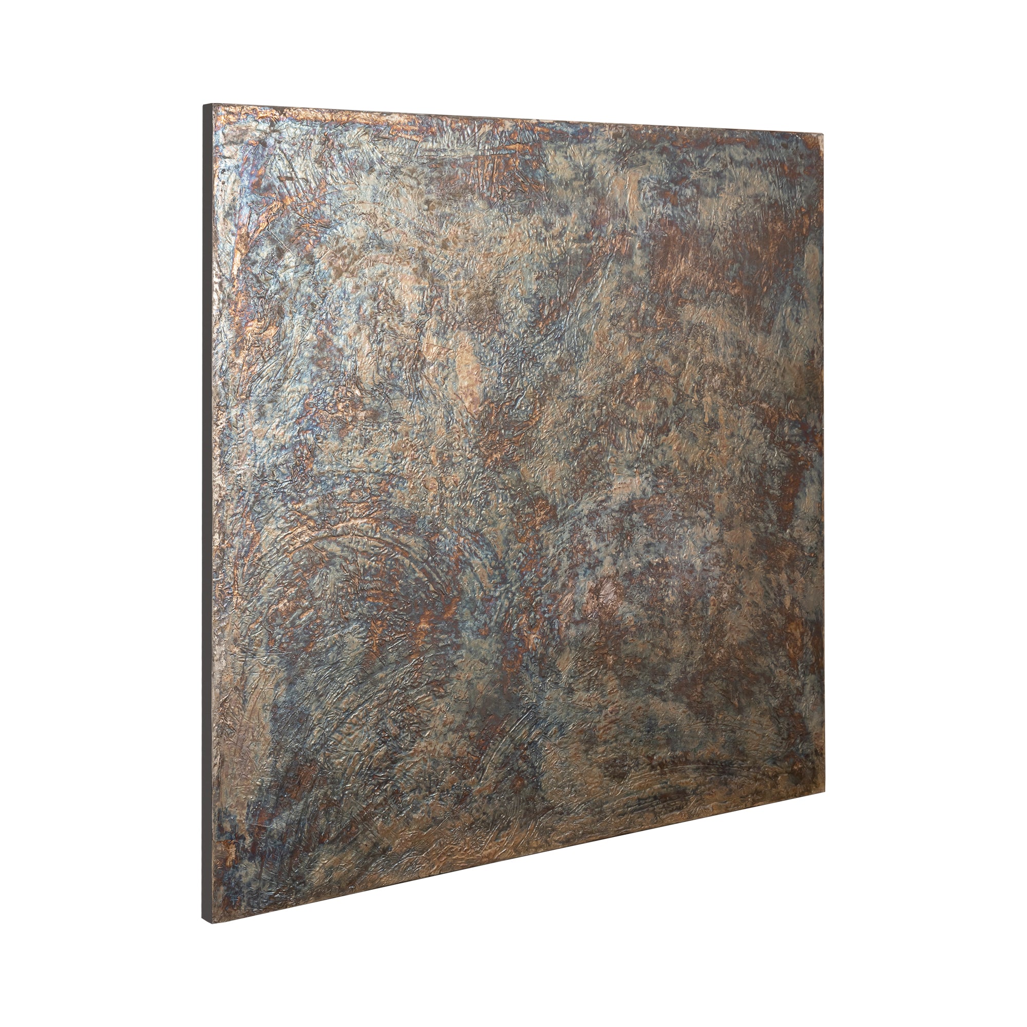 Sukhmia Gunmetal MDF wall panel shiny square L