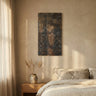 Sukhmia Gunmetal MDF wall panel shiny rectangle S