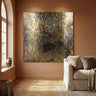 Sukhmia Oil Green MDF wall panel shiny square L