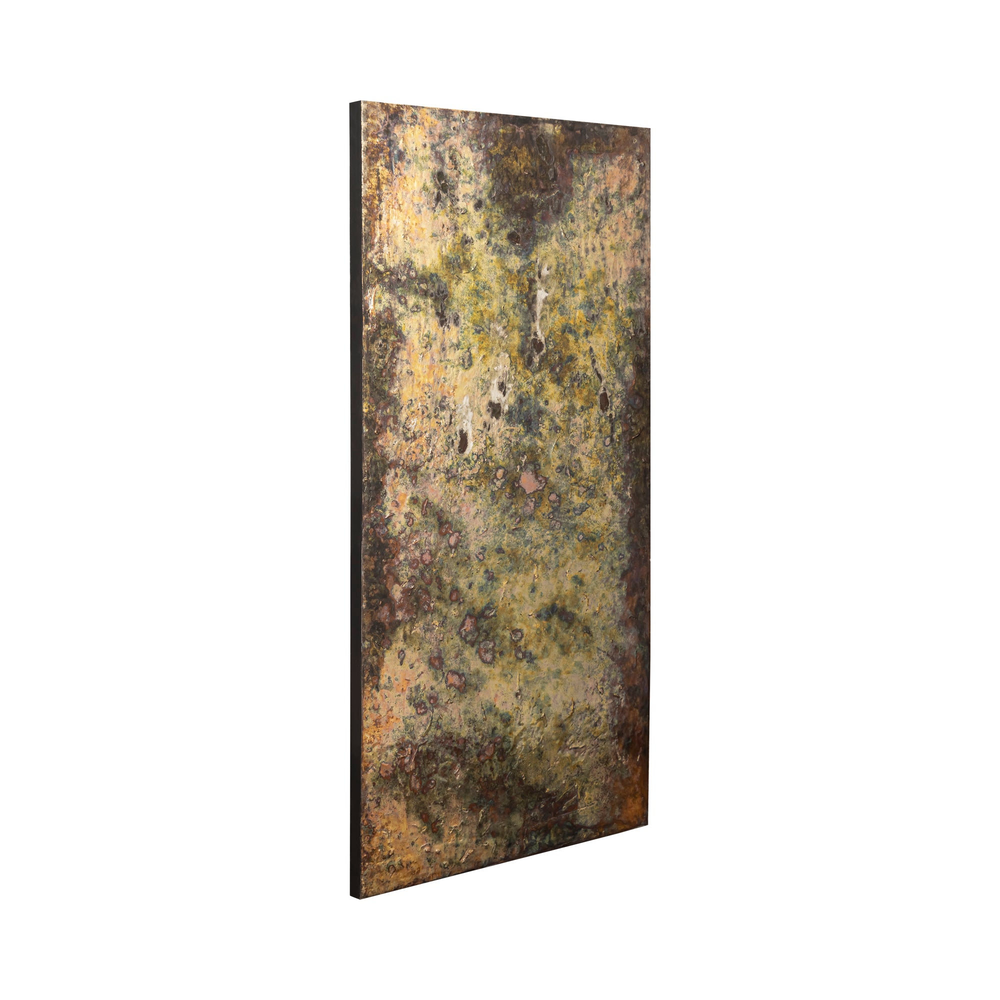 Sukhmia Oil Green MDF wall panel shiny rectangle S