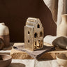 Saril Gold casted alu decoration statue house S