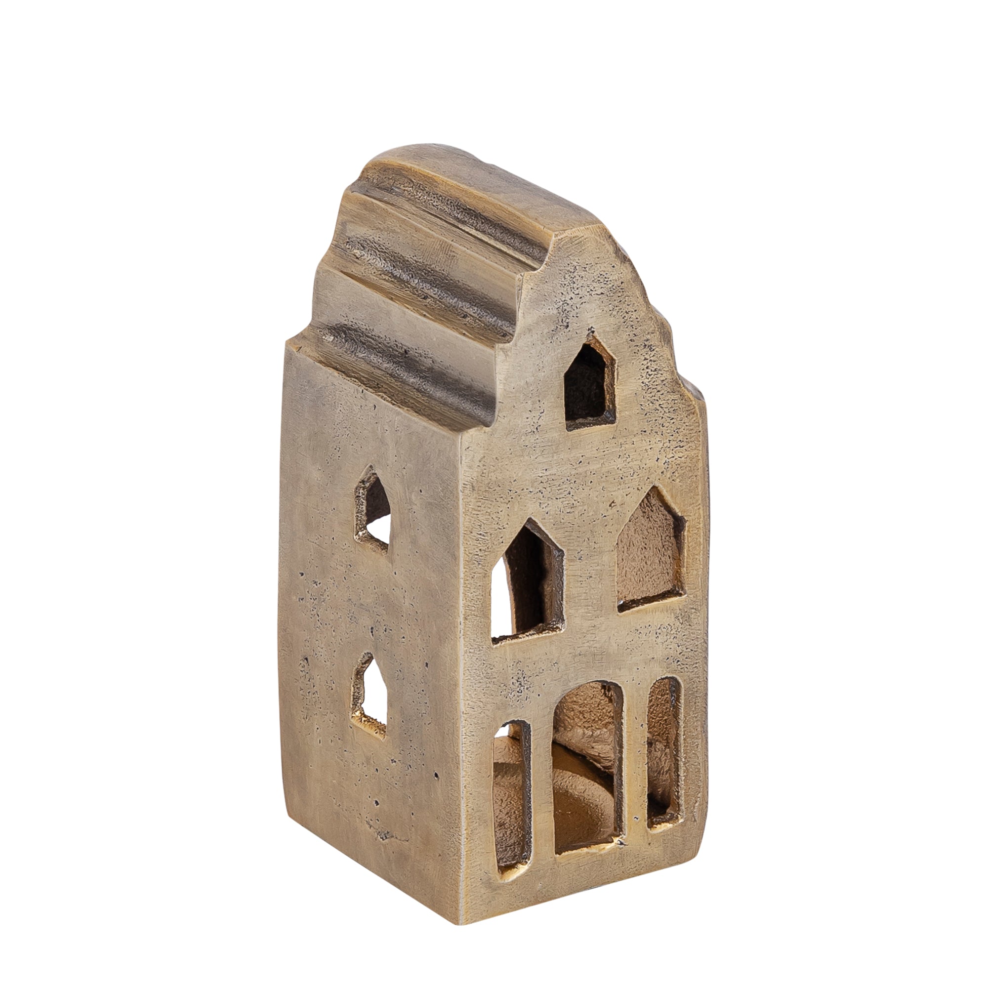 Saril Gold casted alu decoration statue house S