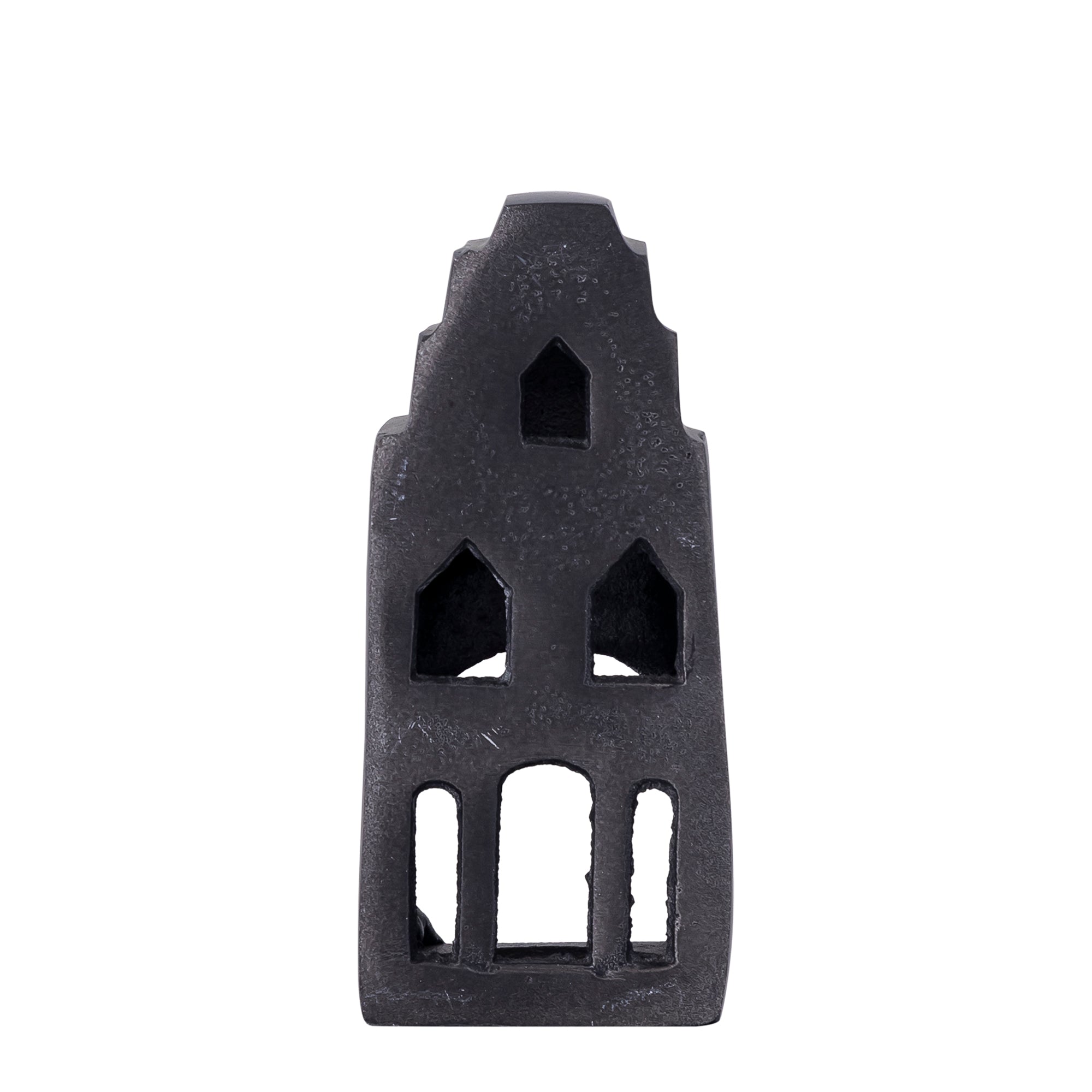 Saril Black casted alu decoration statue house S