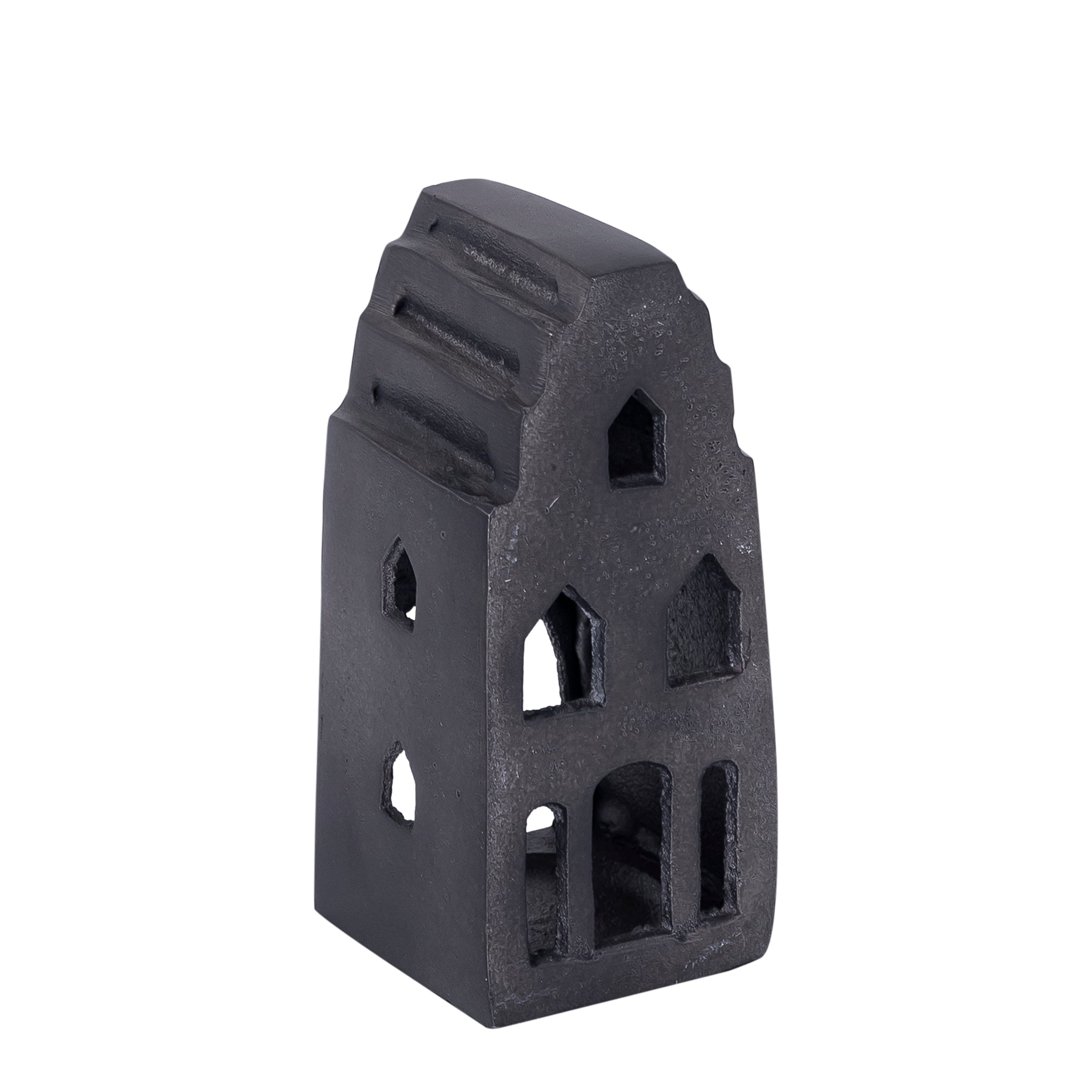 Saril Black casted alu decoration statue house S