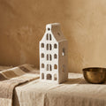 Statue Saril — Blanc Moulé Aluminium Décoration Maison M