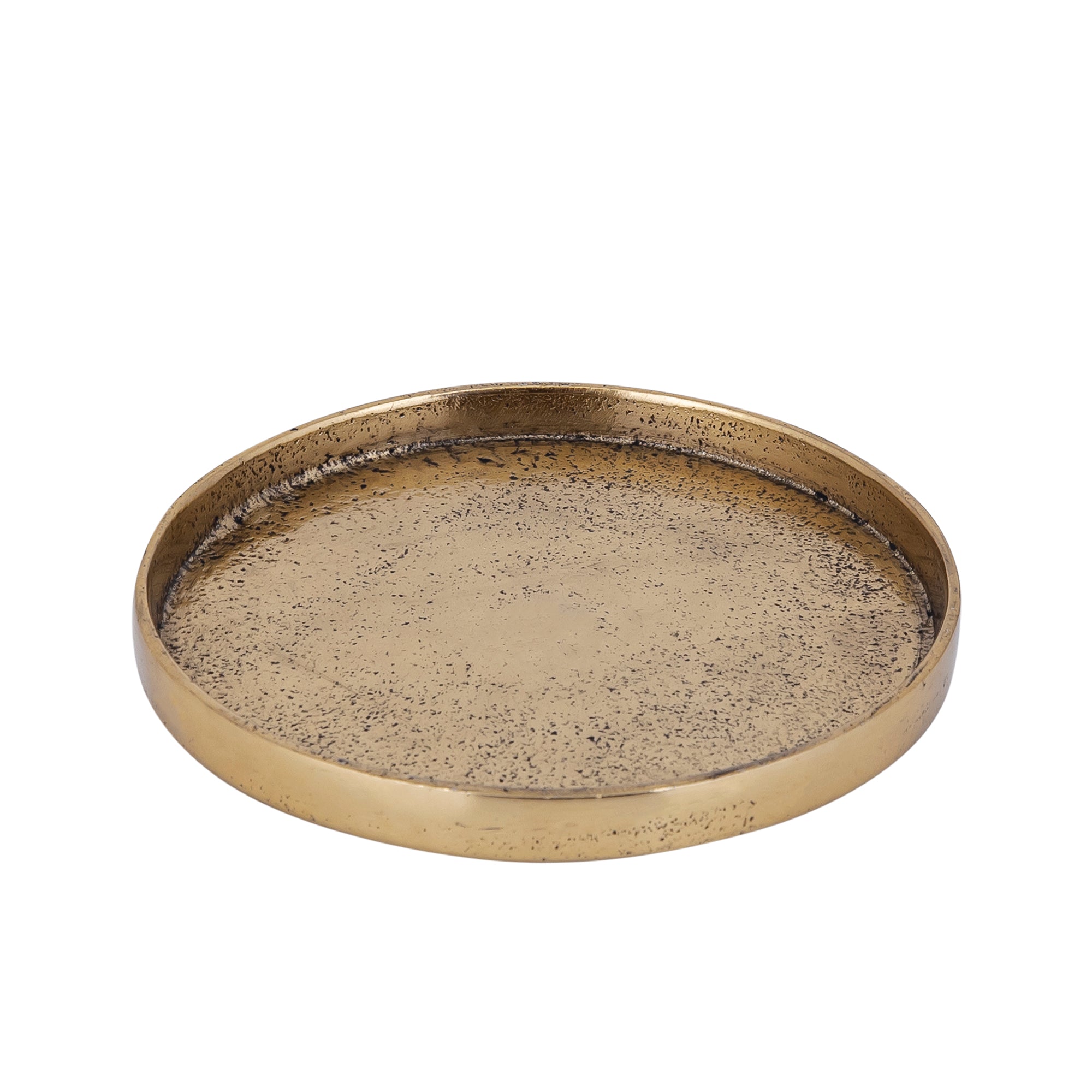 Naftali Ant Gold alu candle plate 12,5 candle dia