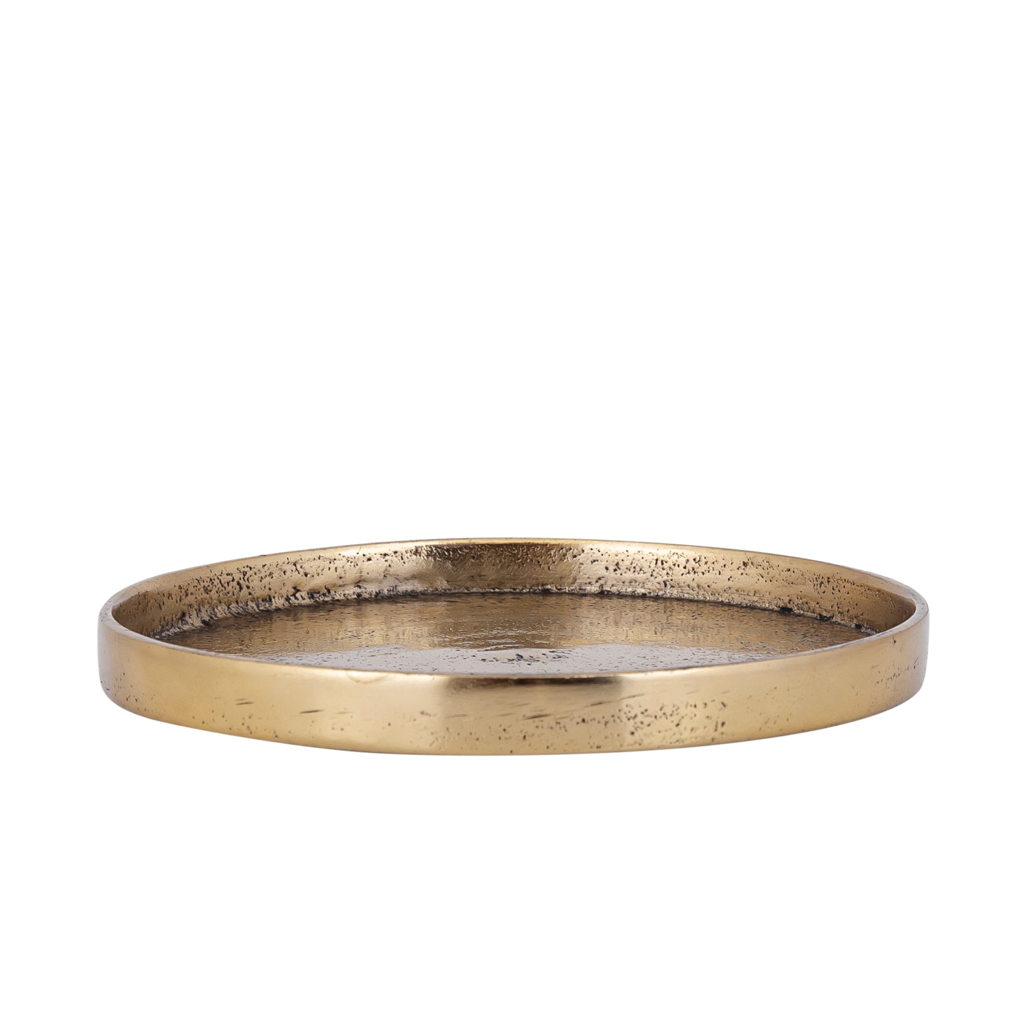 Naftali Ant Gold alu candle plate 12,5 candle dia